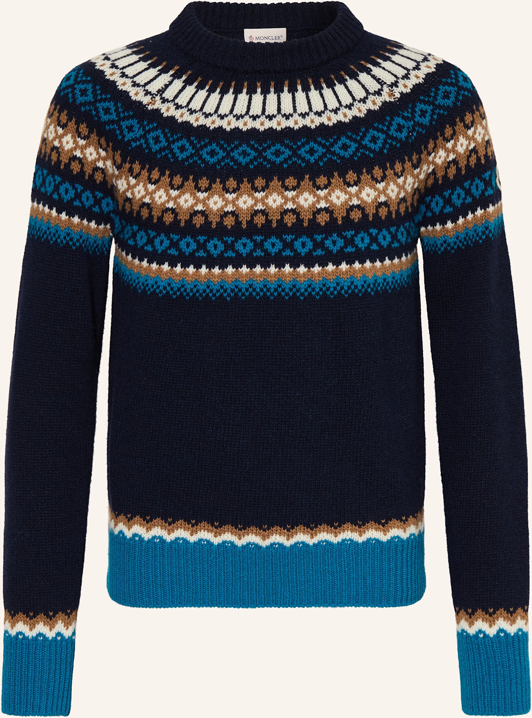 Moncler Enfant Pullover blau