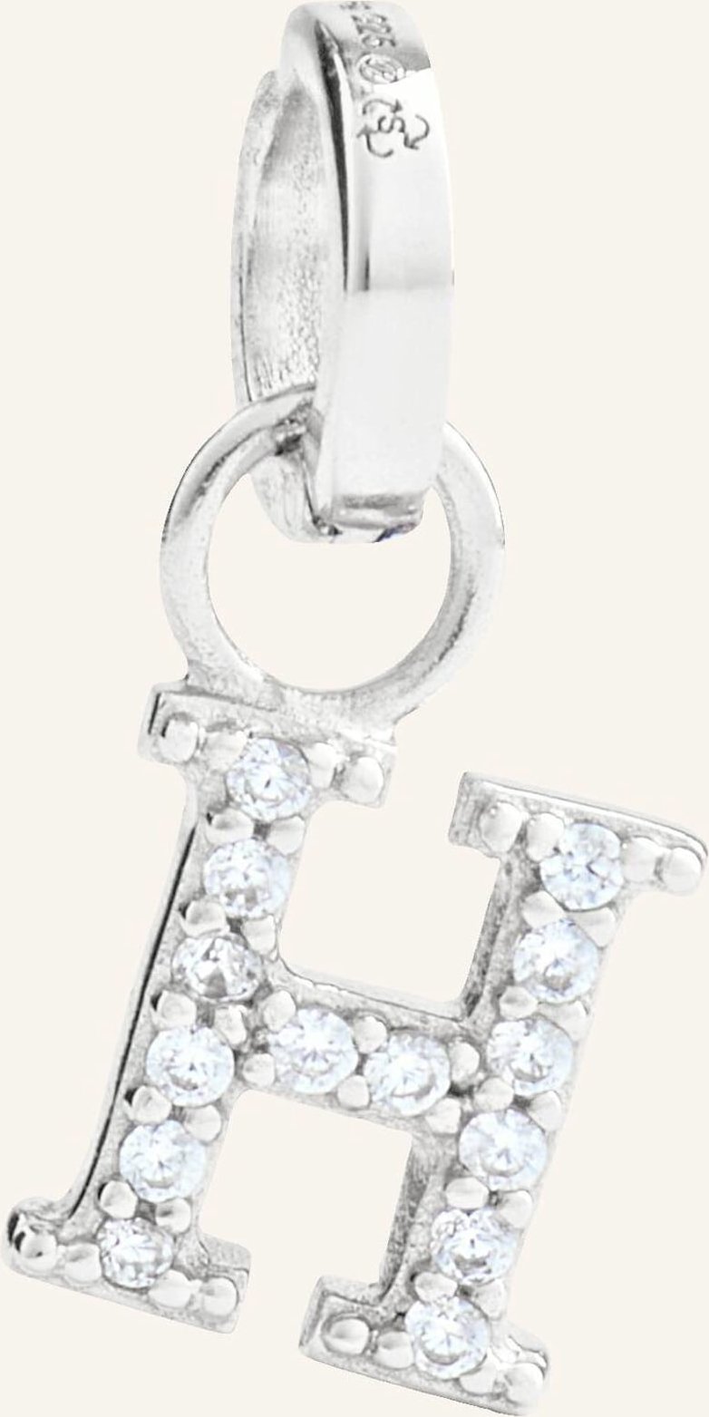 Pompidou Anhänger H By Glambou silber