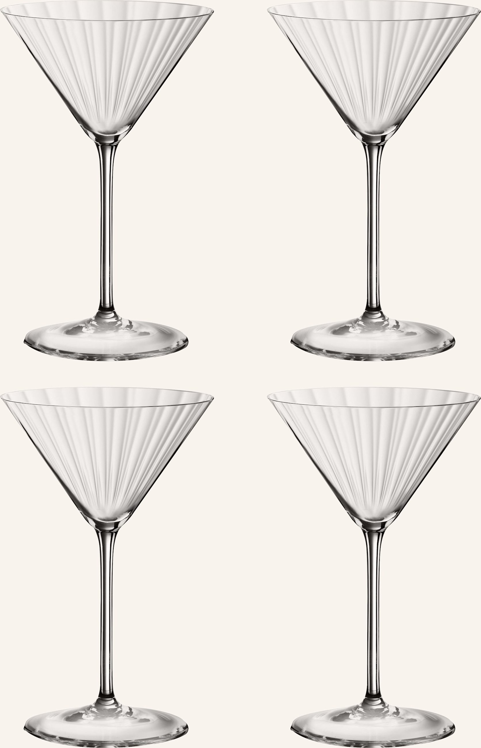 Thumbnail - Spiegelau 4er-Set Martinigläser Lifestyle transparent