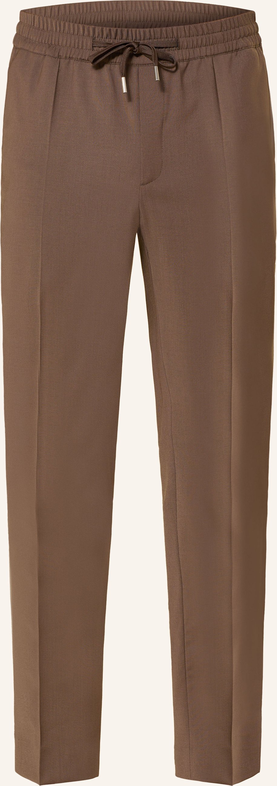 Sandro Hose New Alpha Im Jogging-Stil Slim Fit braun