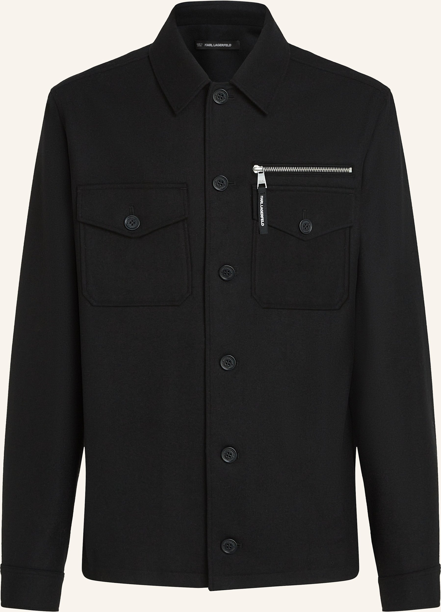 Karl Lagerfeld Jacke schwarz