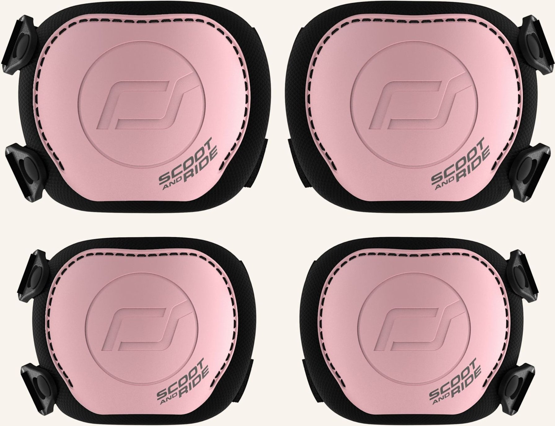 Scoot And Ride Protektoren Set rosa