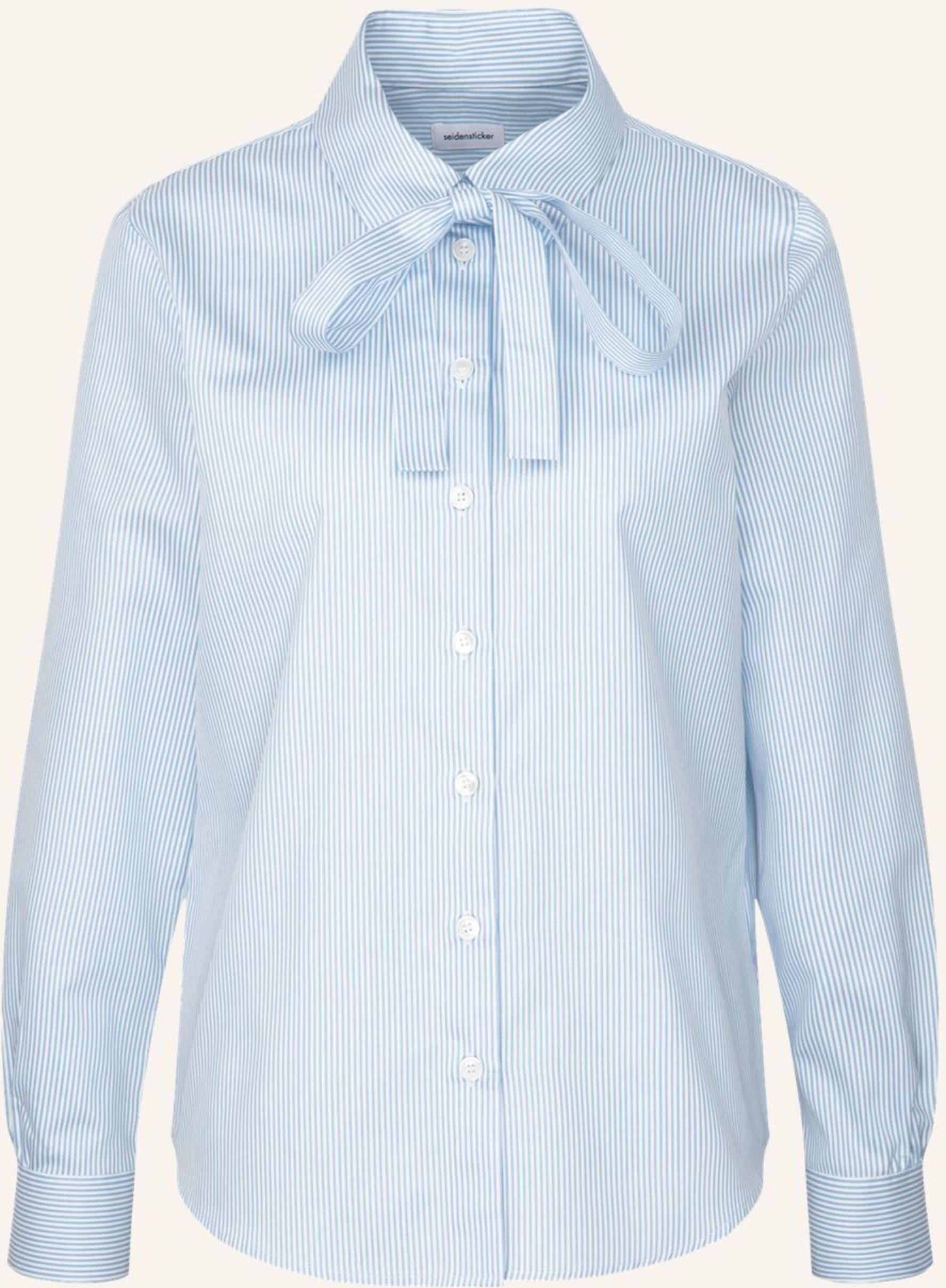 Seidensticker Hemdbluse blau