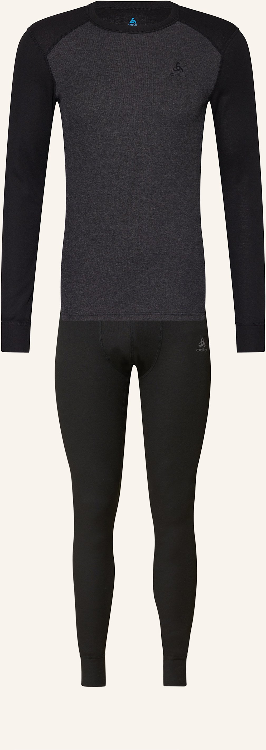 Odlo Funktionswäsche-Set Active Warm grau