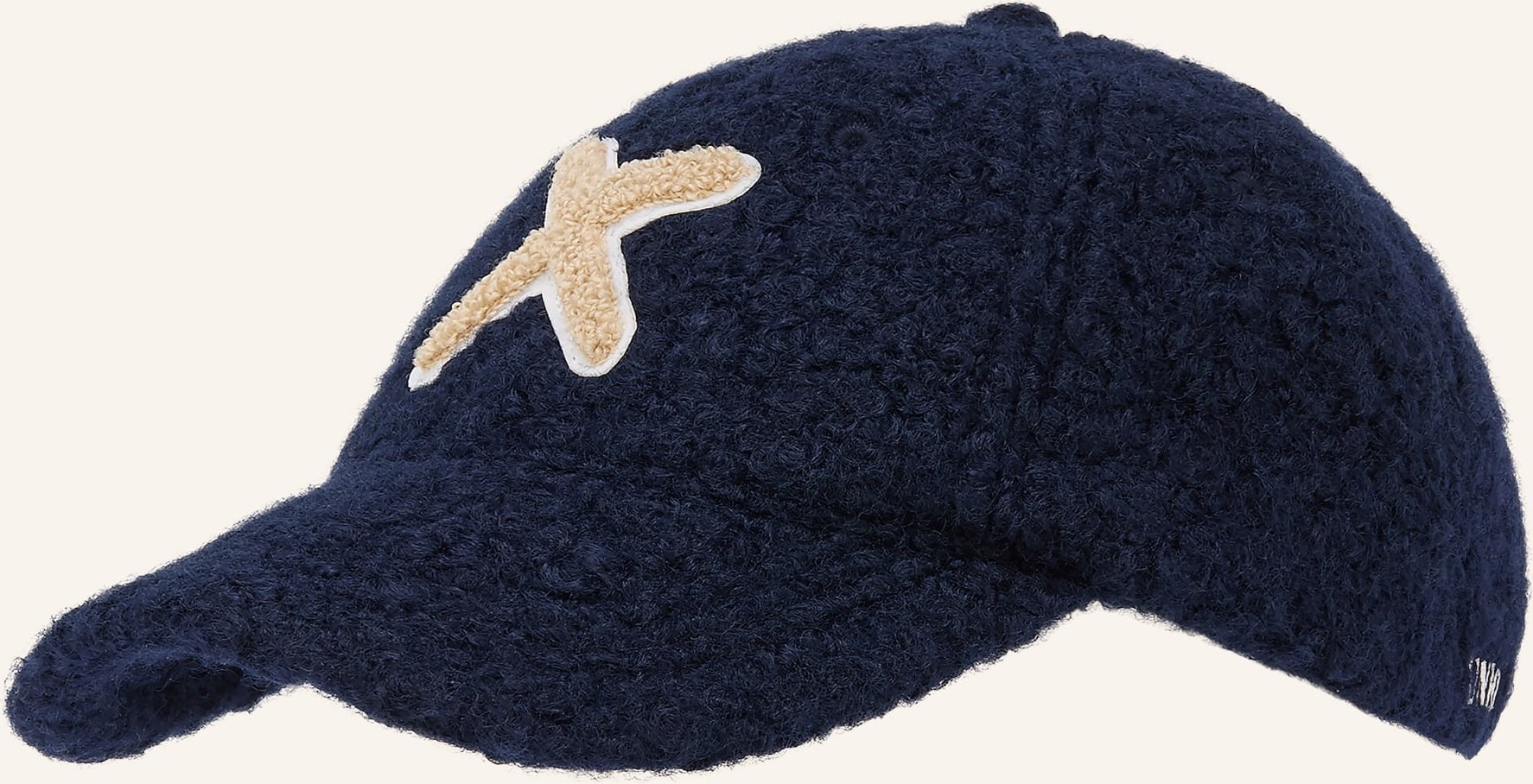 Unio Teddyfell-Cap Osaka blau