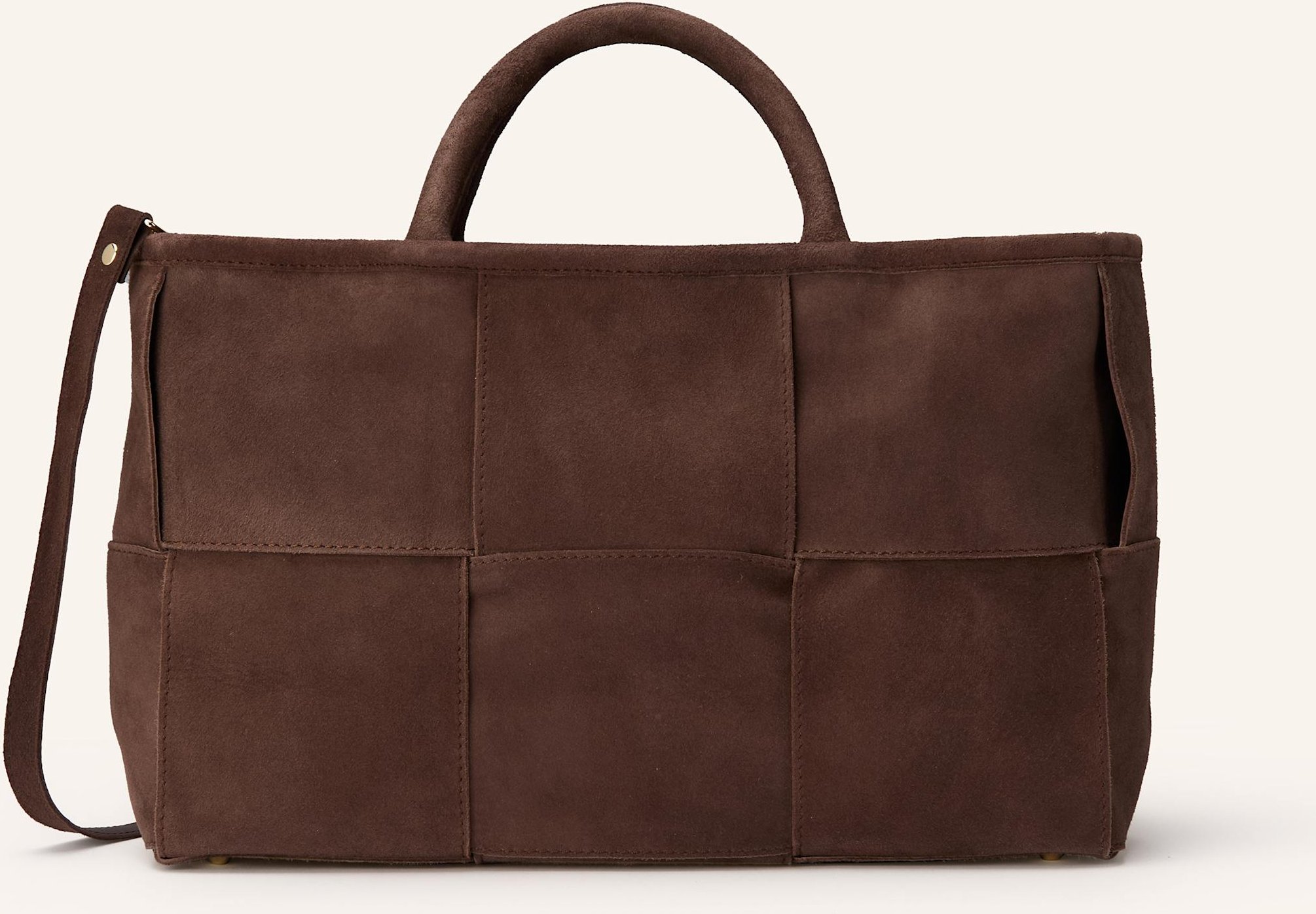 Viamailbag Handtasche Demi Madras braun