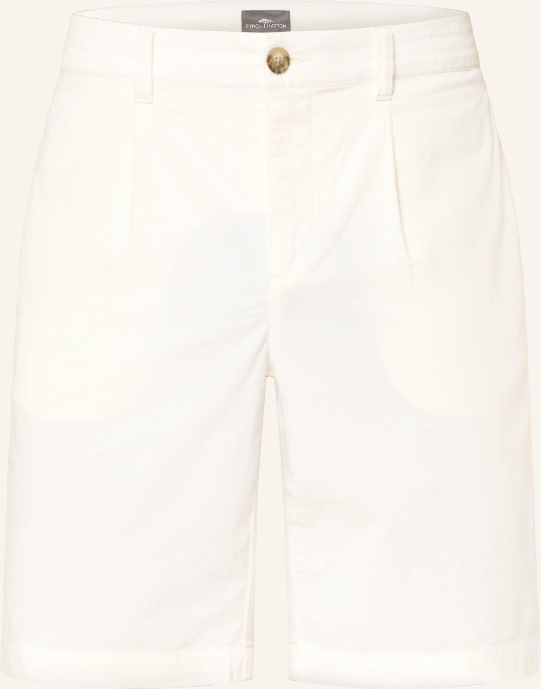 Fynch-Hatton Cordshorts weiss