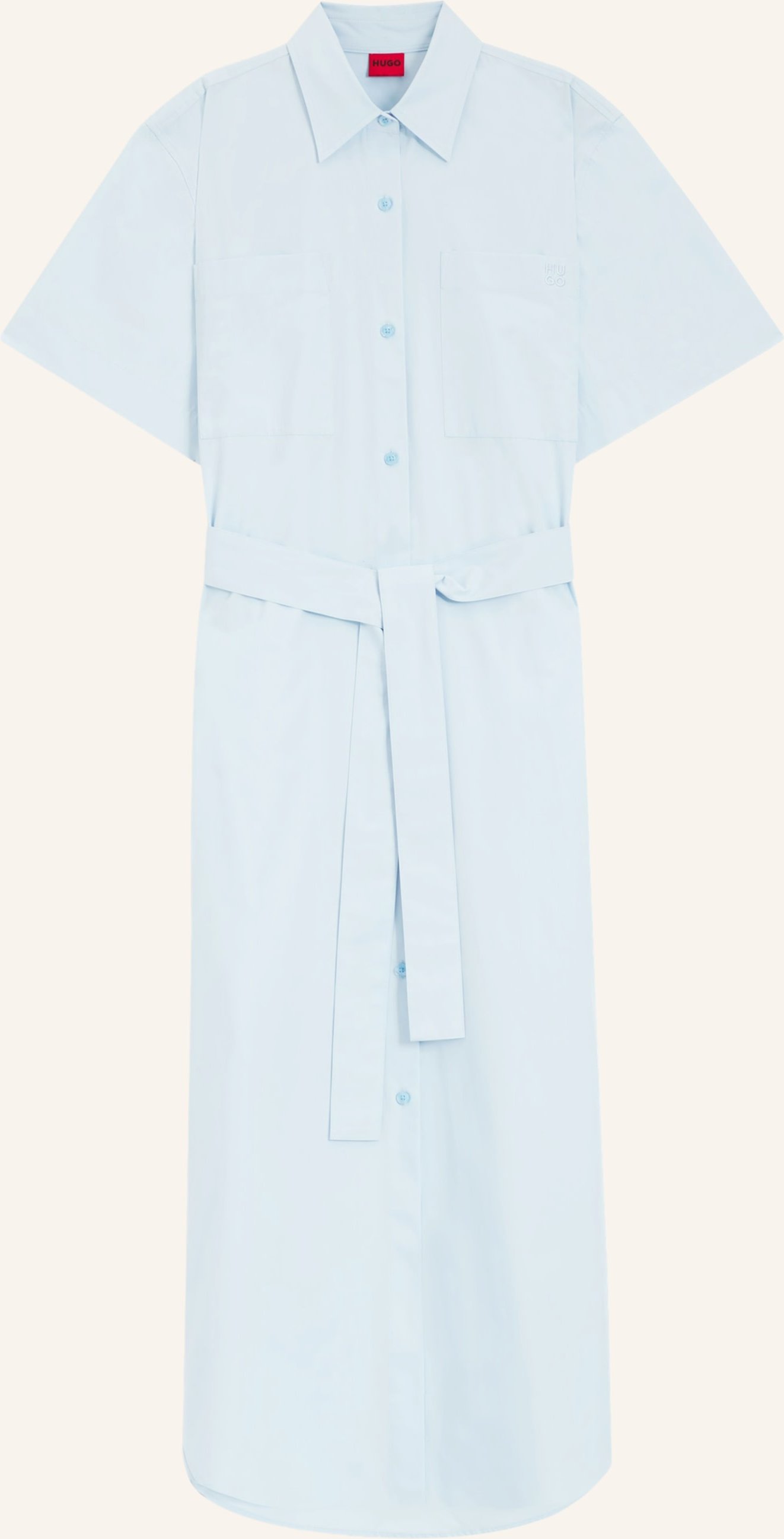 Hugo Hemdblusenkleid Kinime blau