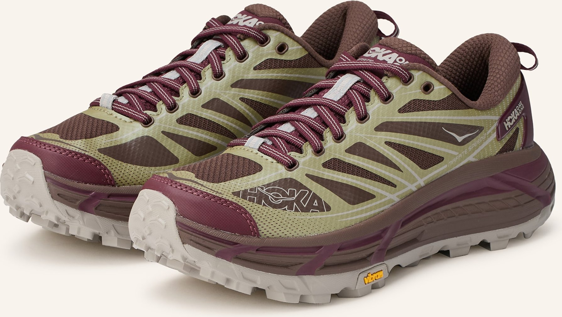 Hoka Sneaker Mafate Speed 2 rot