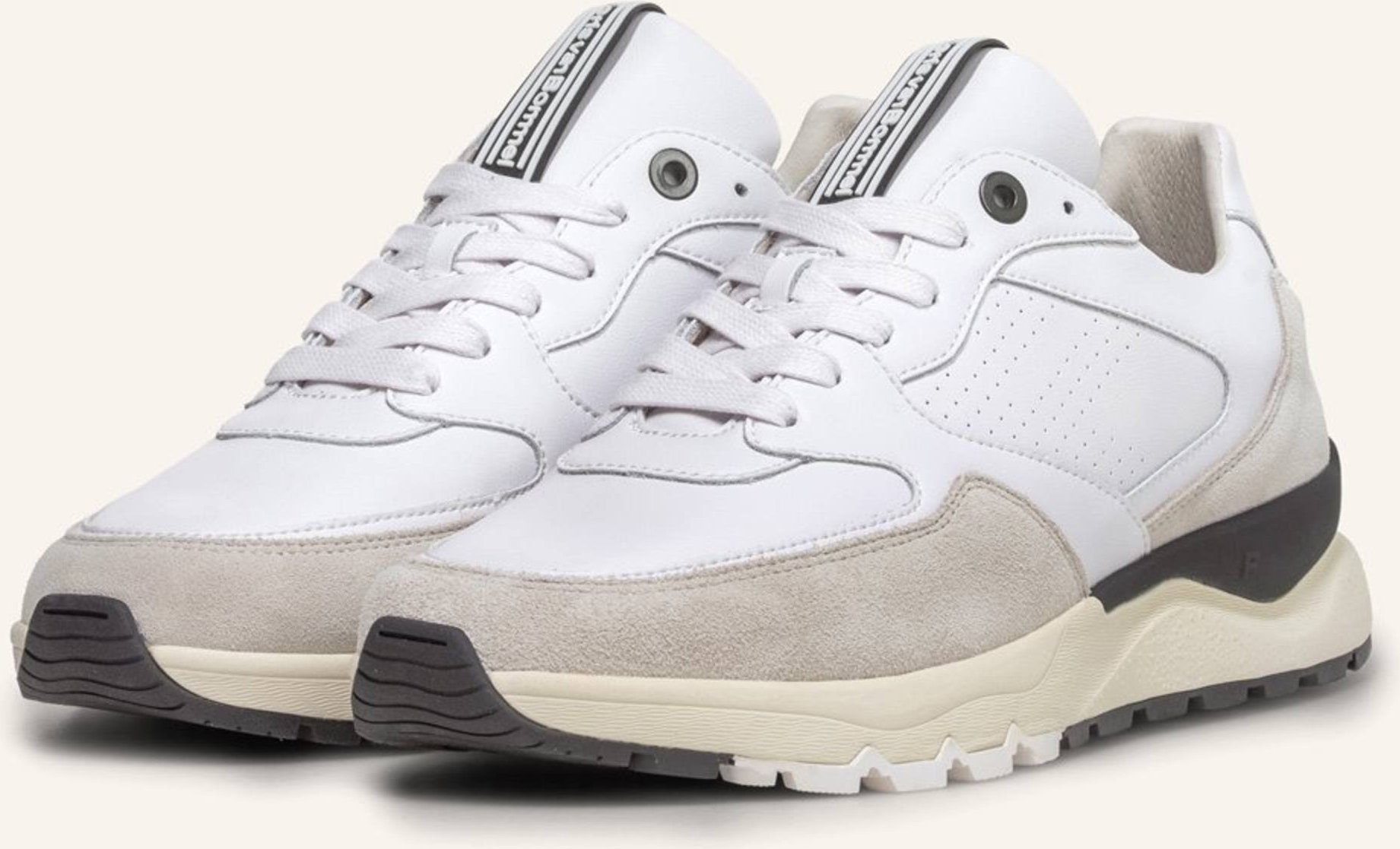 Floris Van Bommel Sneaker De Treener 07 weiss