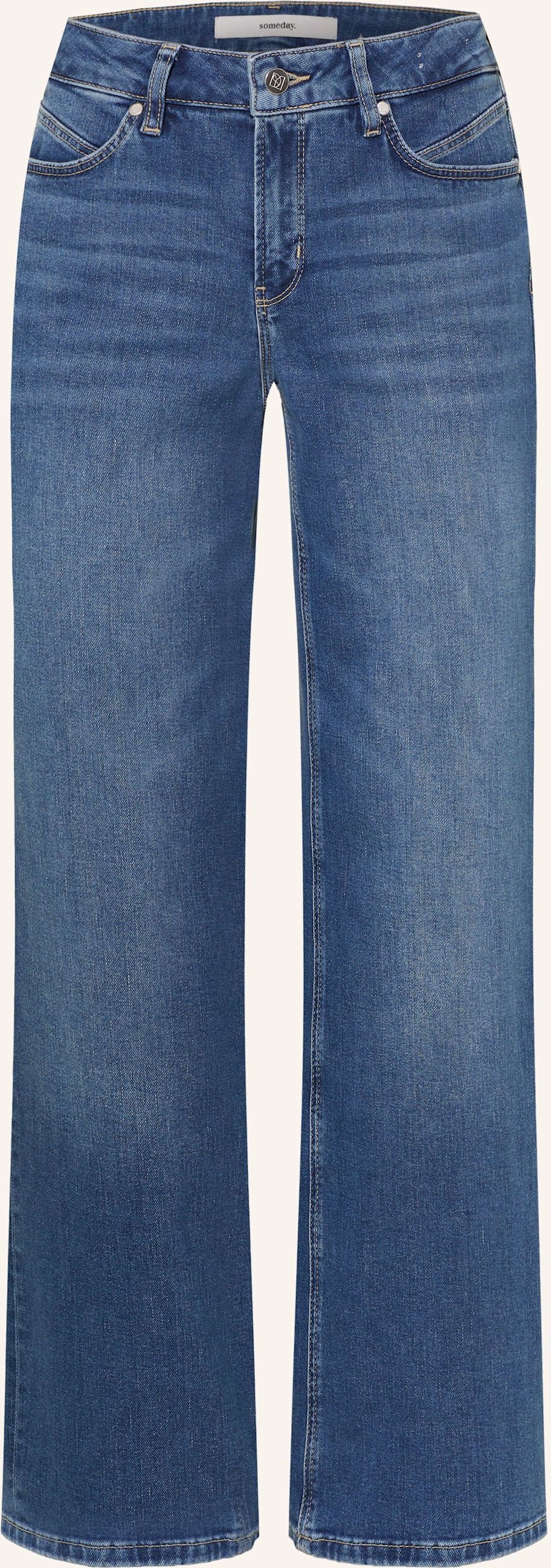 Someday Flared Jeans Carie Iconic blau