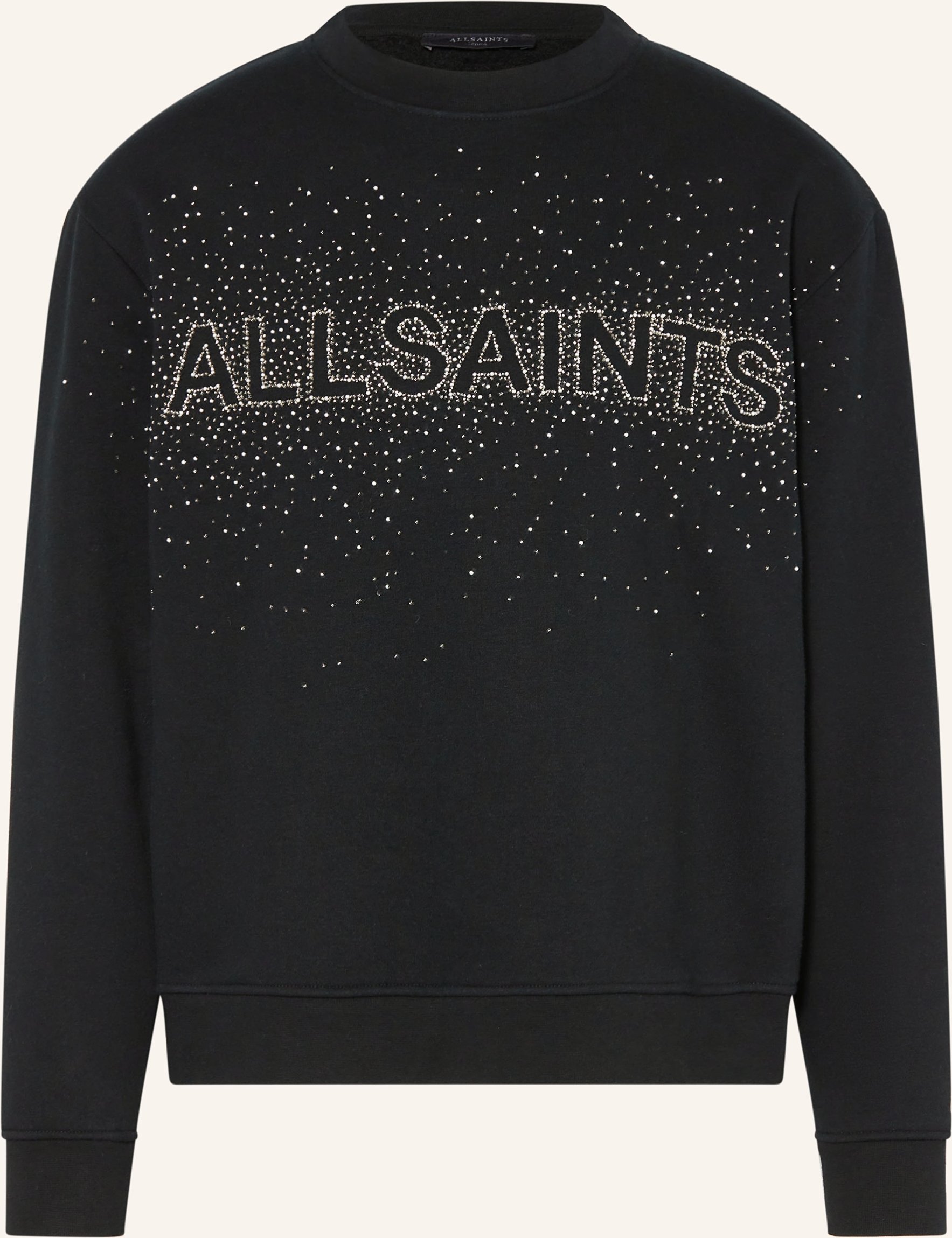 Allsaints Sweatshirt Sprinkle Etta schwarz