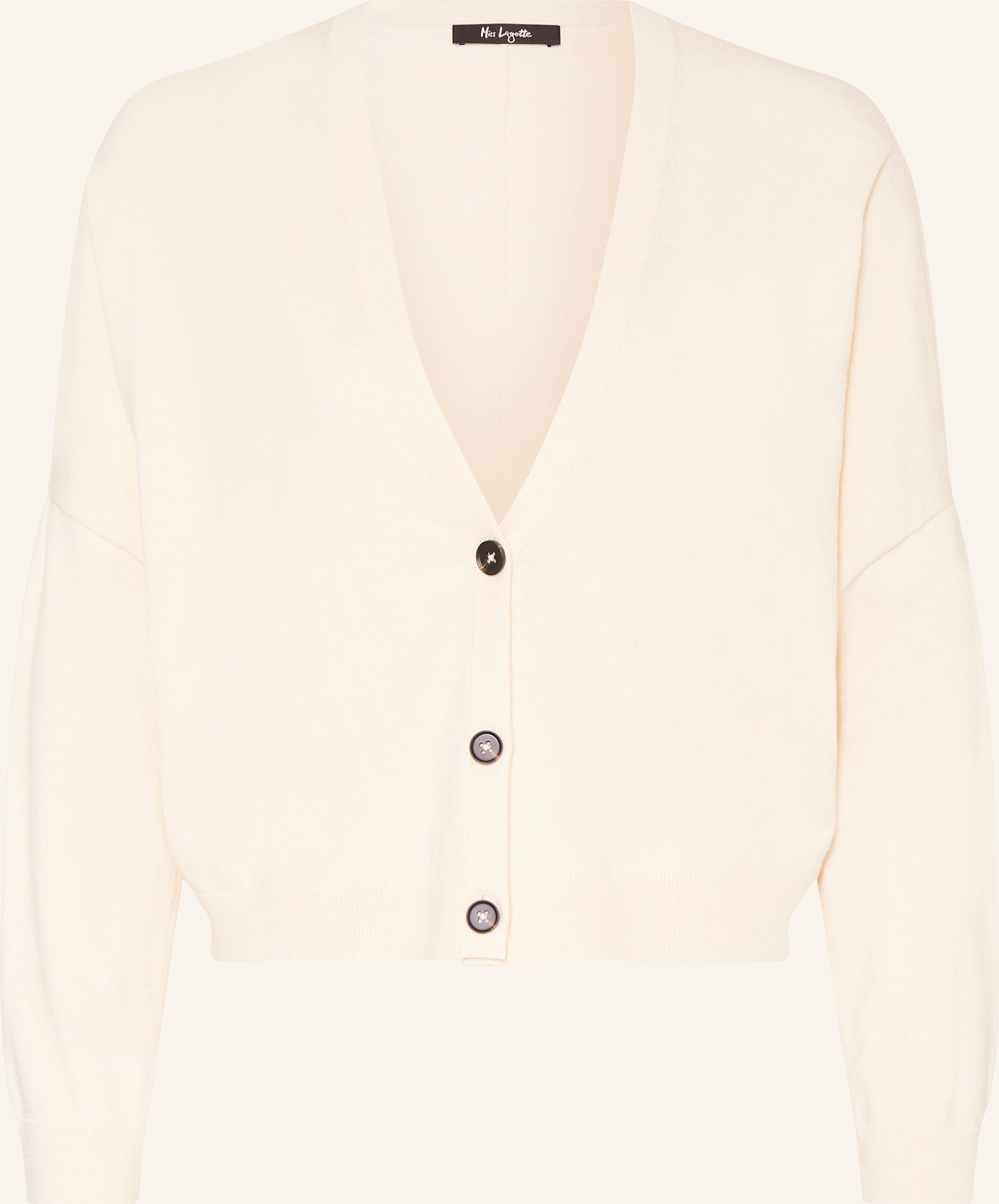 Miss Lagotte Strickjacke weiss