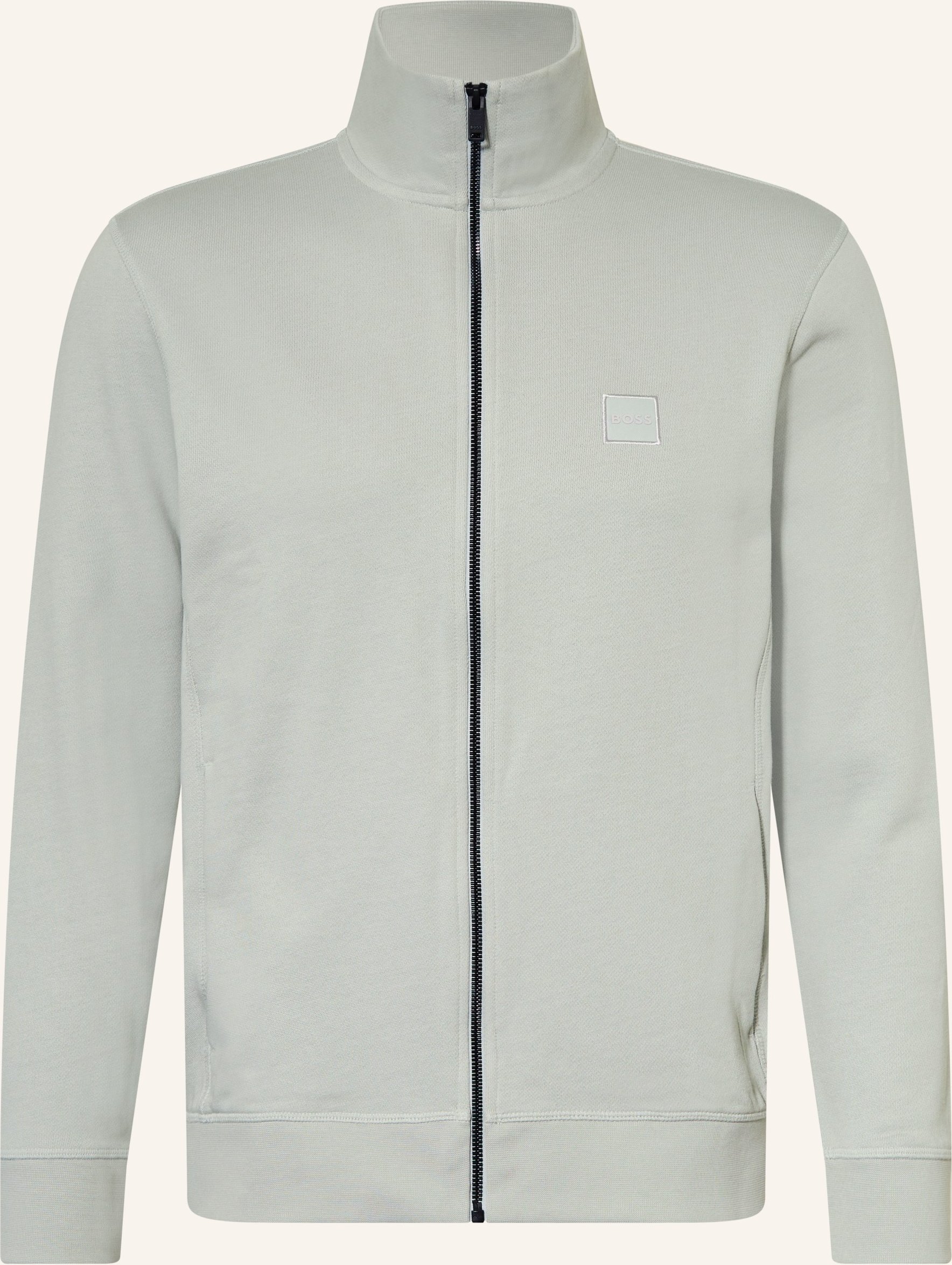 Boss Sweatjacke Zestart gruen