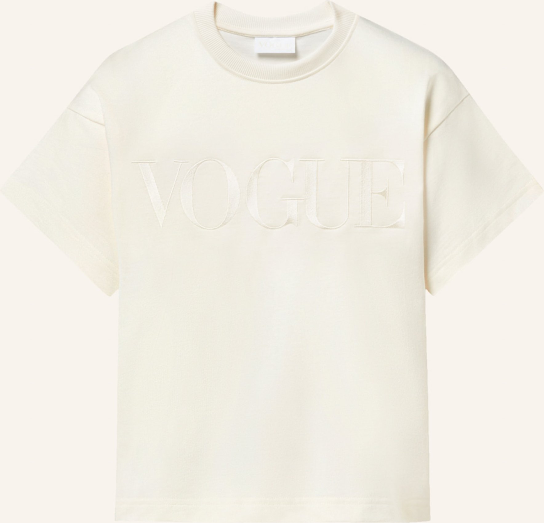 Vogue Collection T-Shirt beige