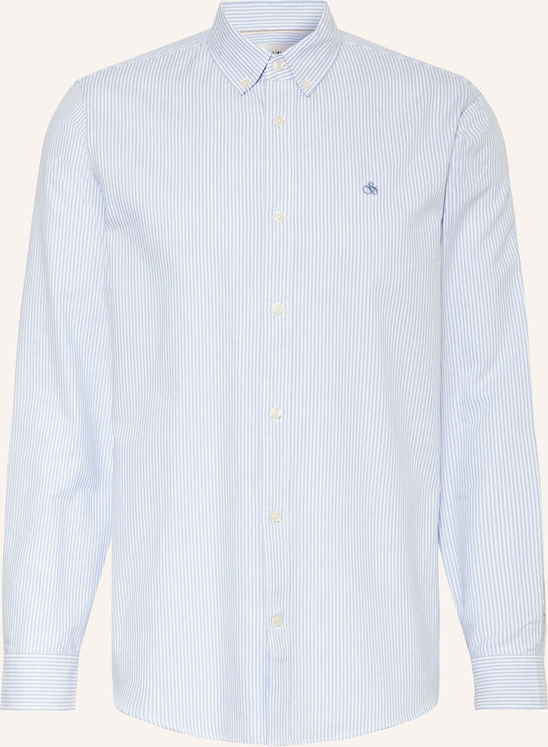 Scotch & Soda Oxfordhemd Core Regular Fit blau