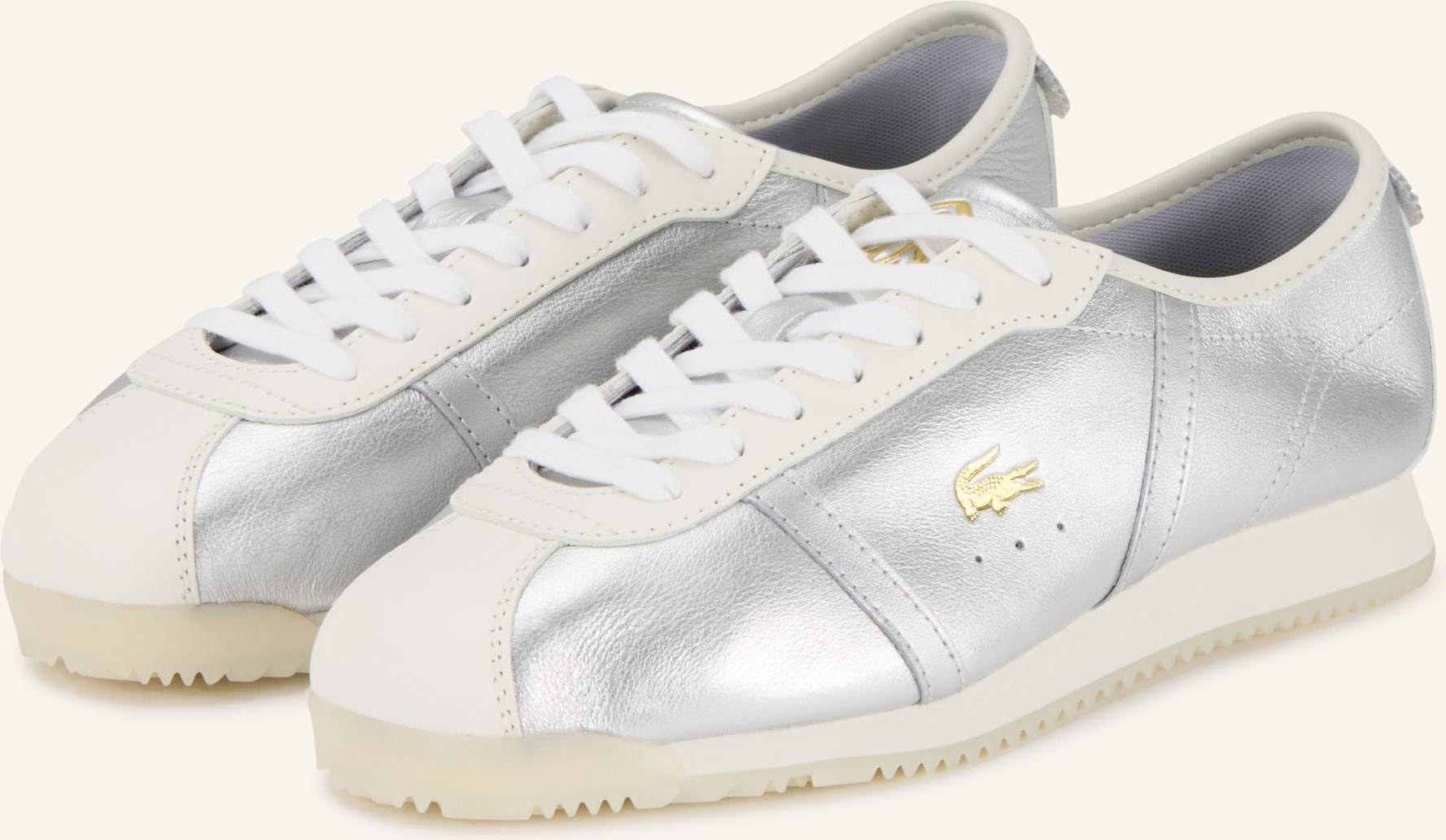 Lacoste Sneaker Club-Low silber