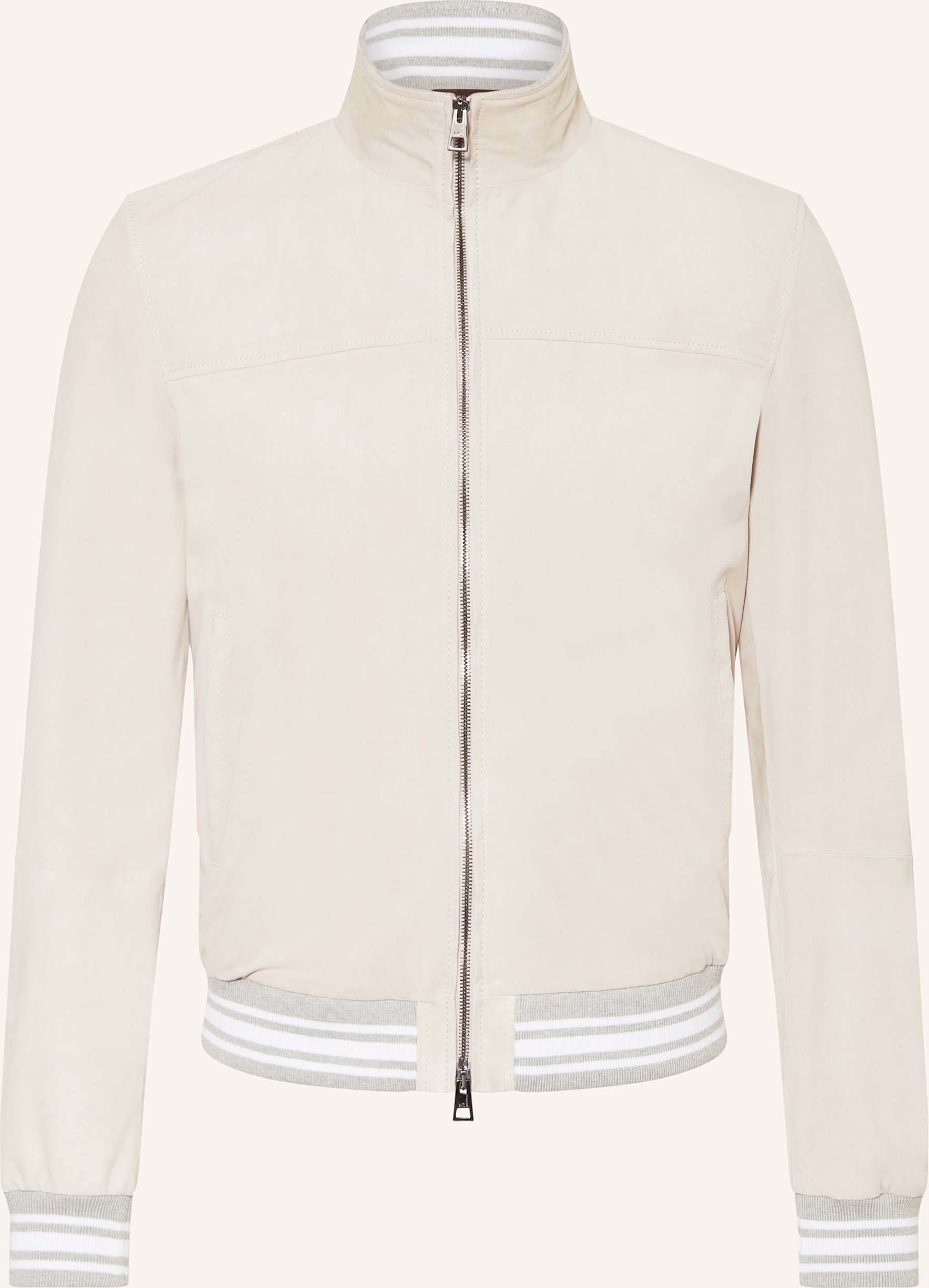 Manzoni 24 Lederblouson beige