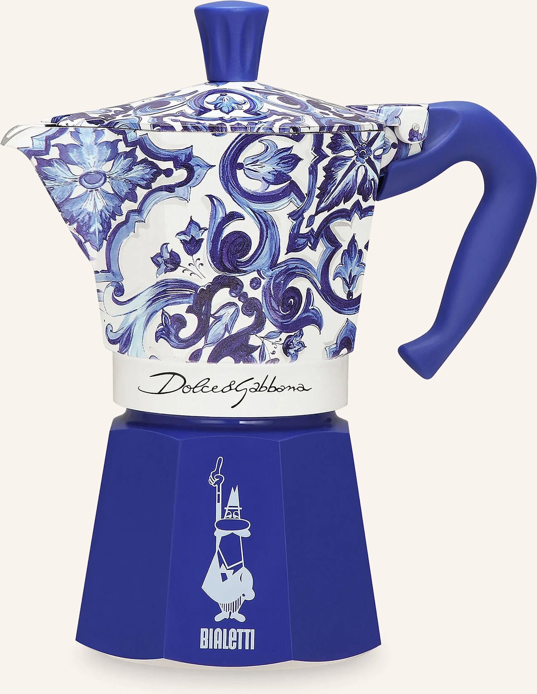Dolce & Gabbana Casa Espressokocher blau