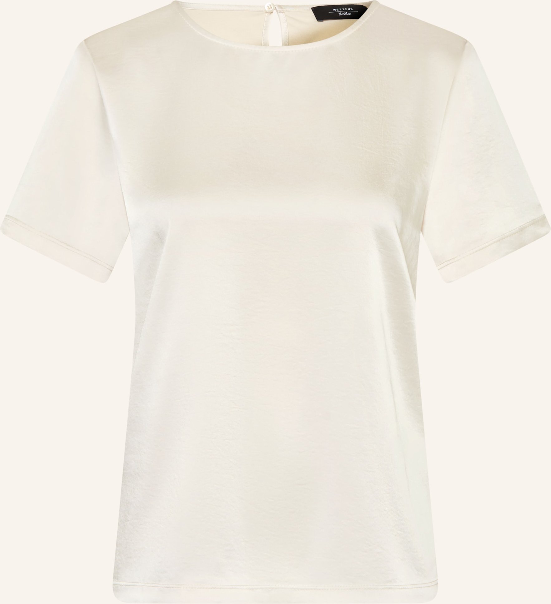 Weekend Max Mara Blusenshirt Zona Im Materialmix weiss