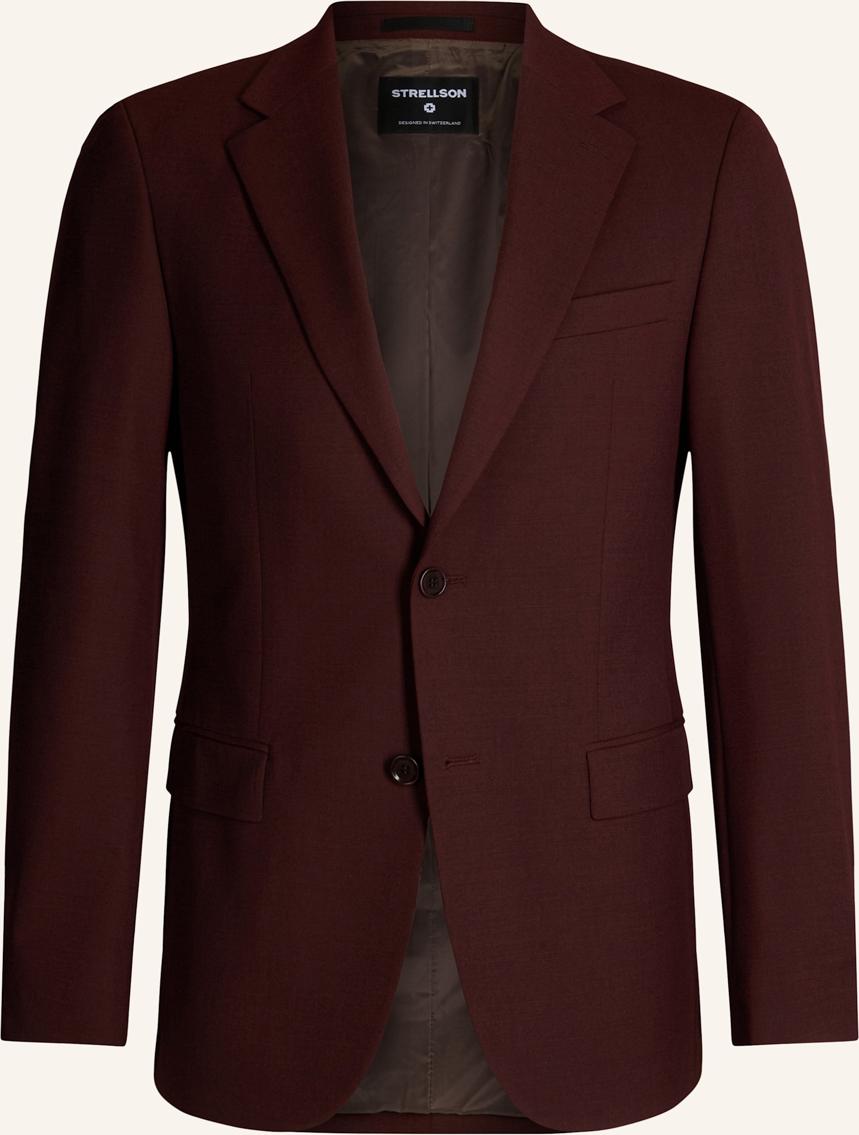 Strellson Anzugsakko Alzer Slim Fit rot