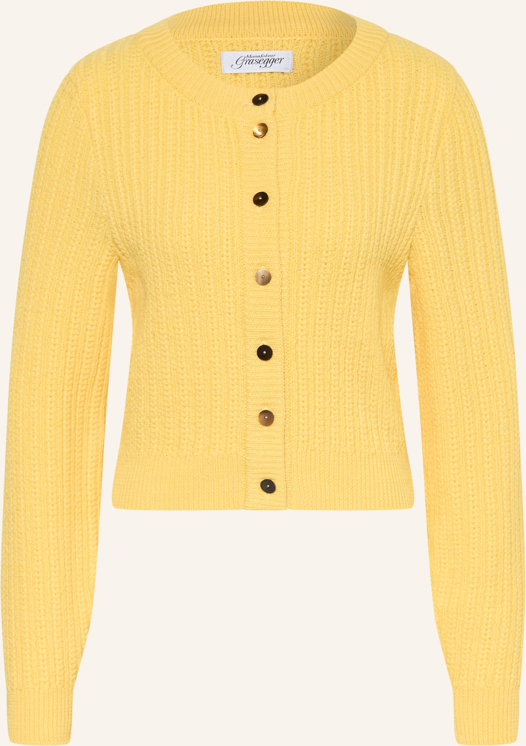 Grasegger Strickjanker Dj gelb