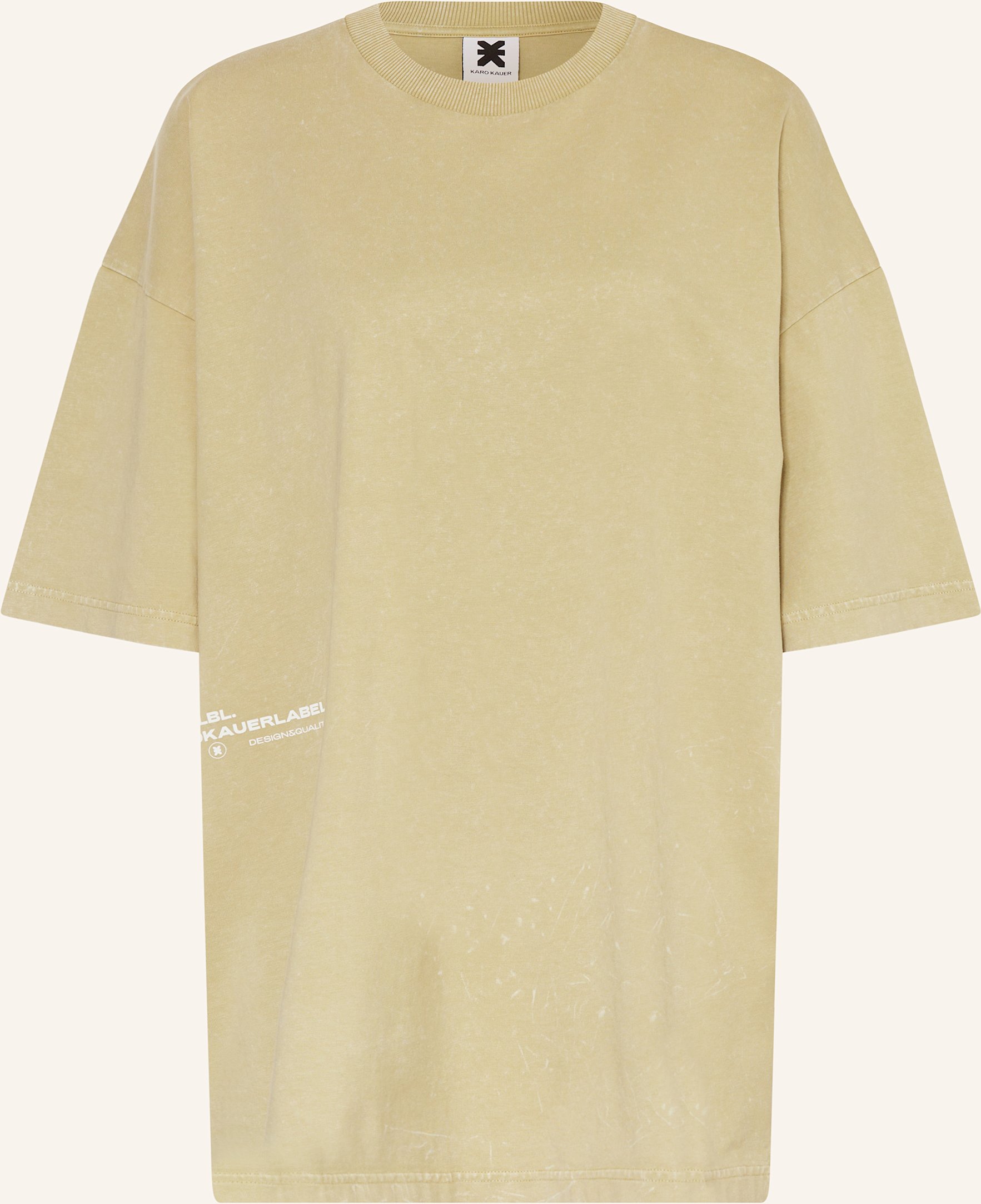 Karo Kauer T-Shirt gruen