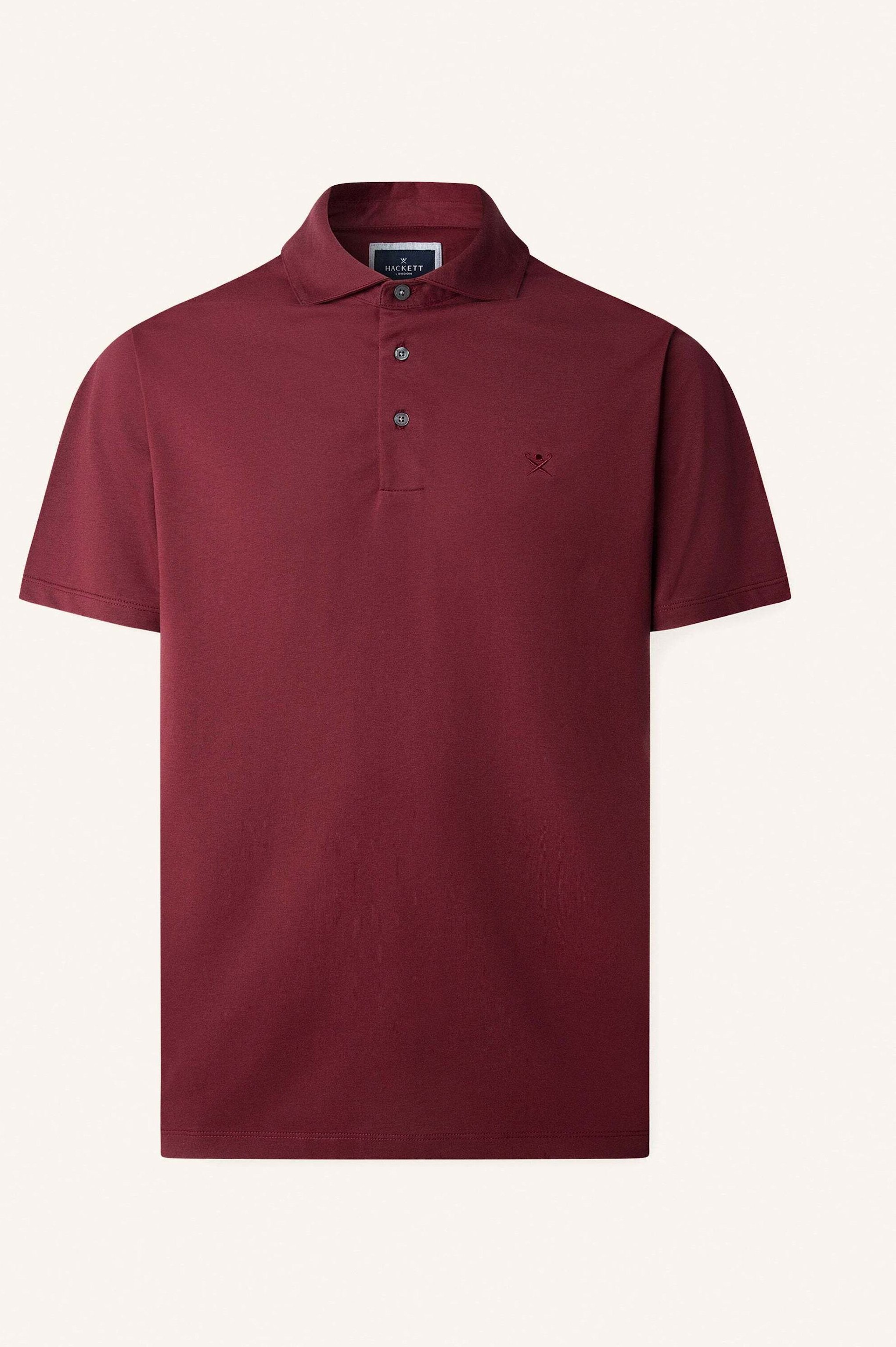 Hackett London Poloshirt Pima Cotton Polo rot