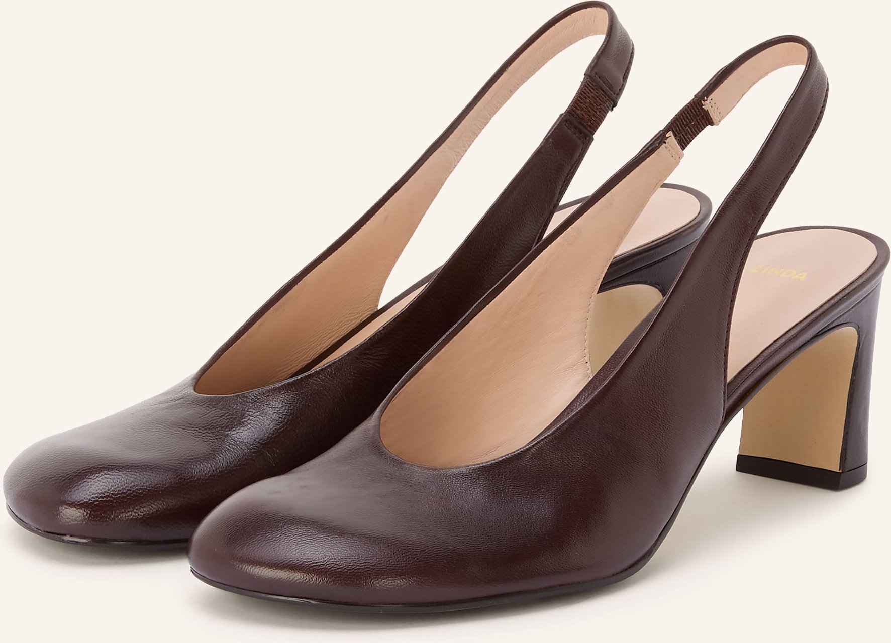 Zinda Slingpumps Monik braun