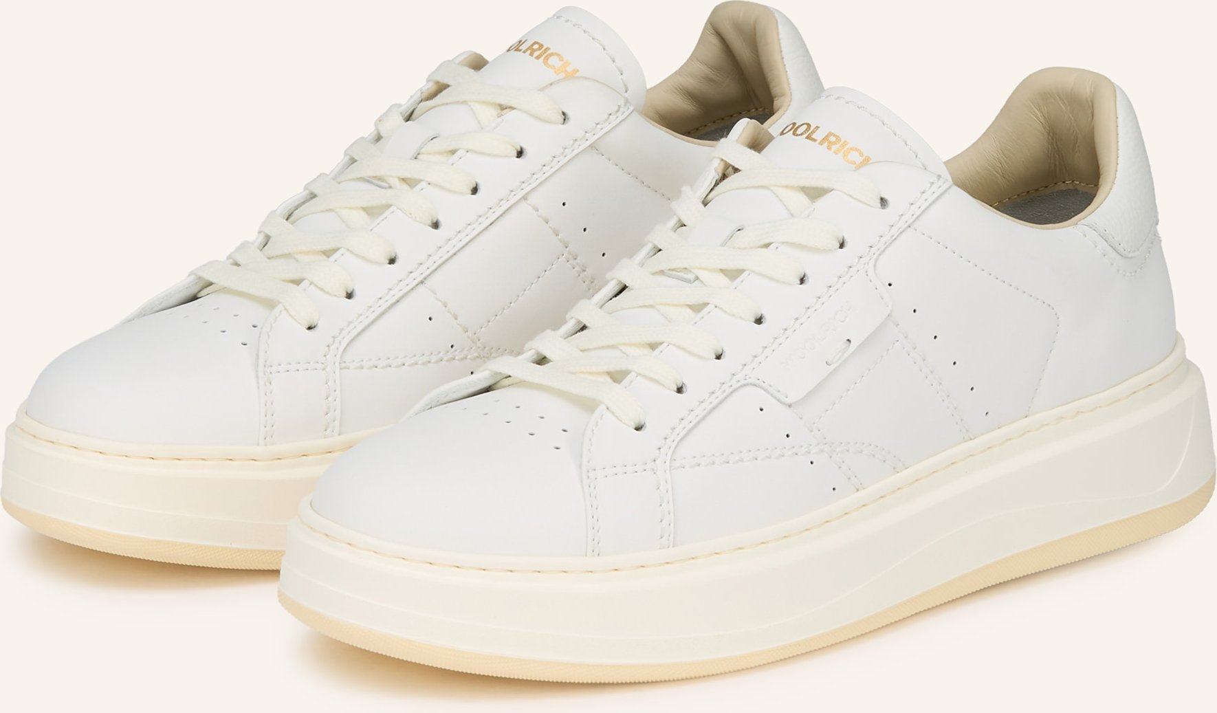 Woolrich Sneaker Arrow weiss