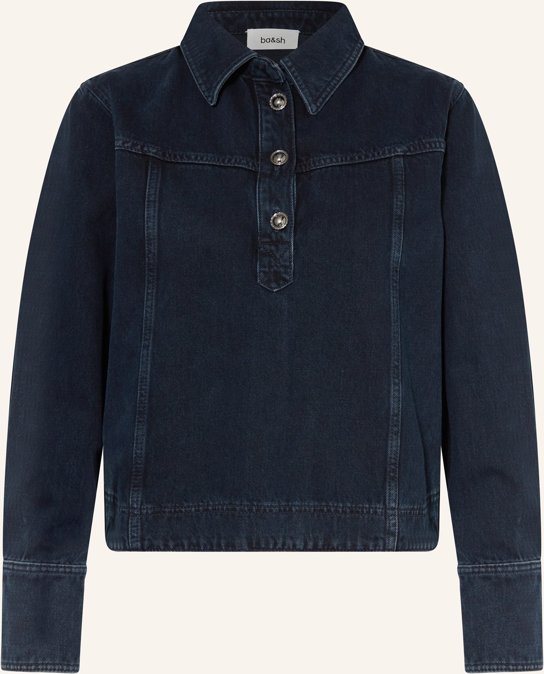 Ba&Sh Jeans-Poloshirt blau