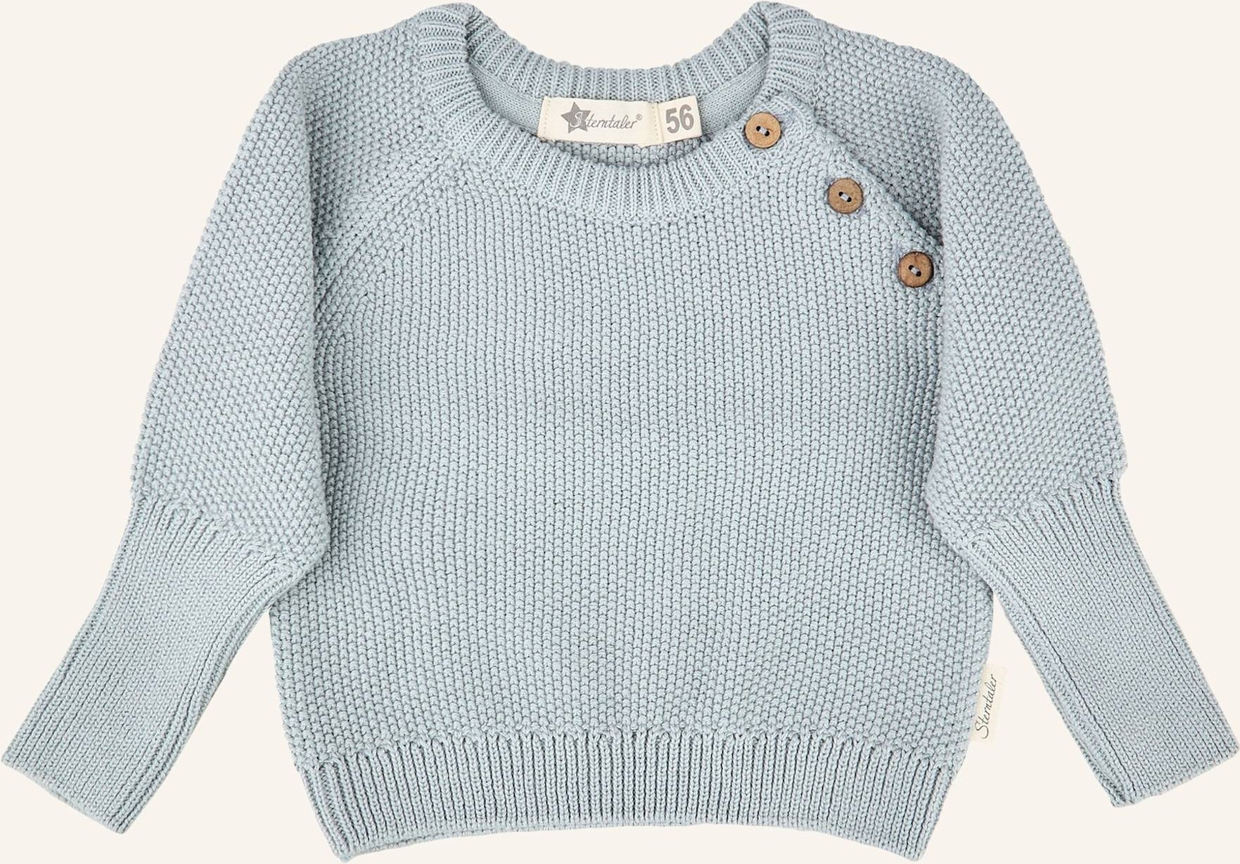 Sterntaler Strickpullover silber