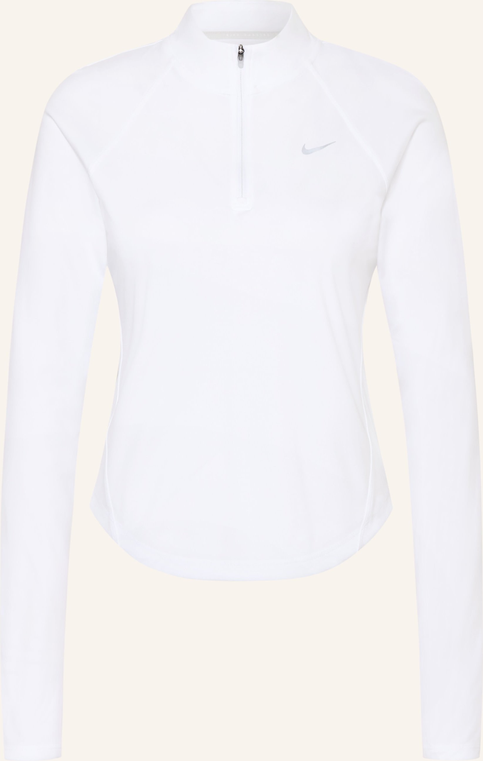 Nike Laufshirt Tempo Dri-Fit weiss