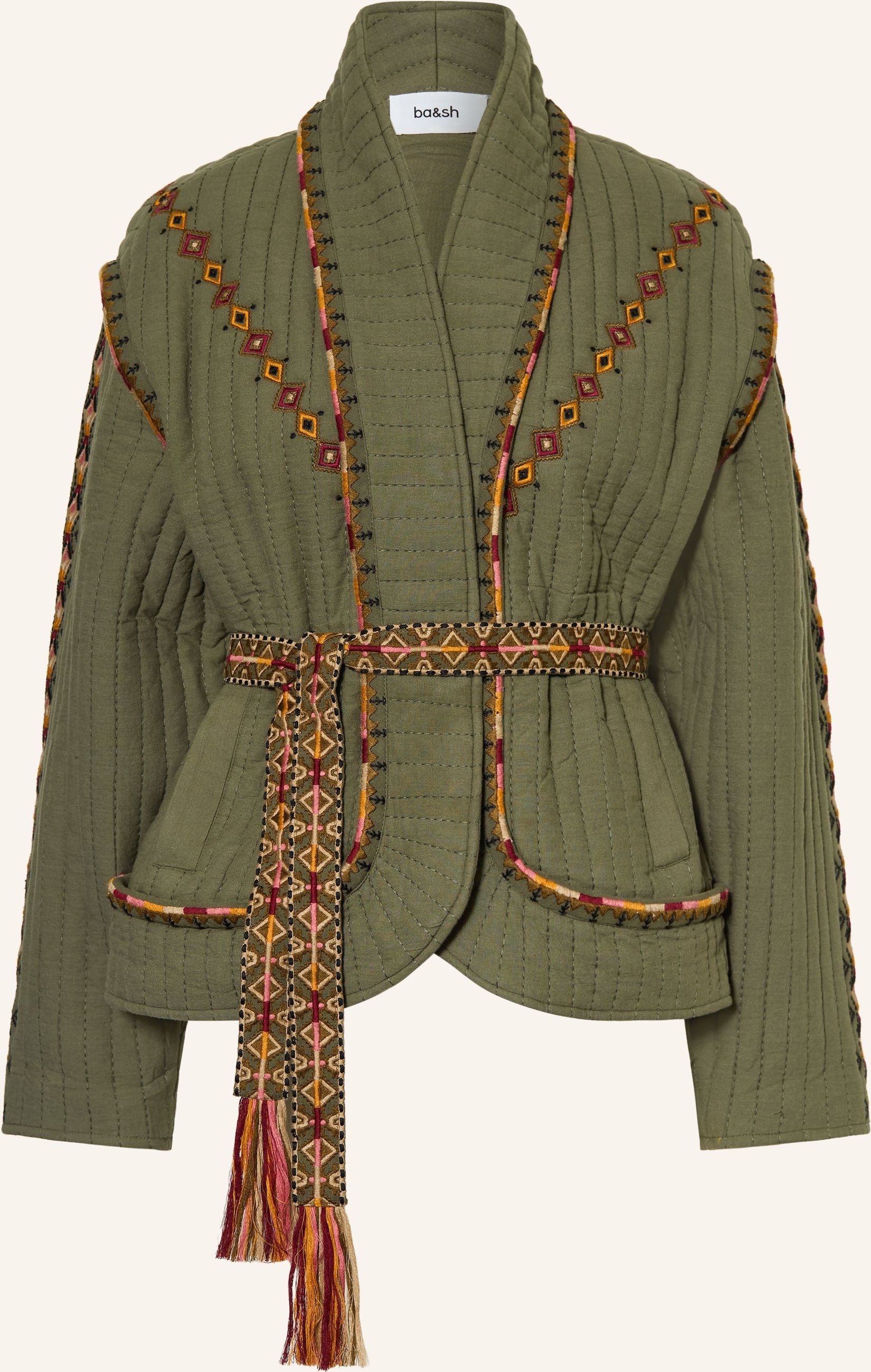 Ba&Sh Jacke Cocoon gruen