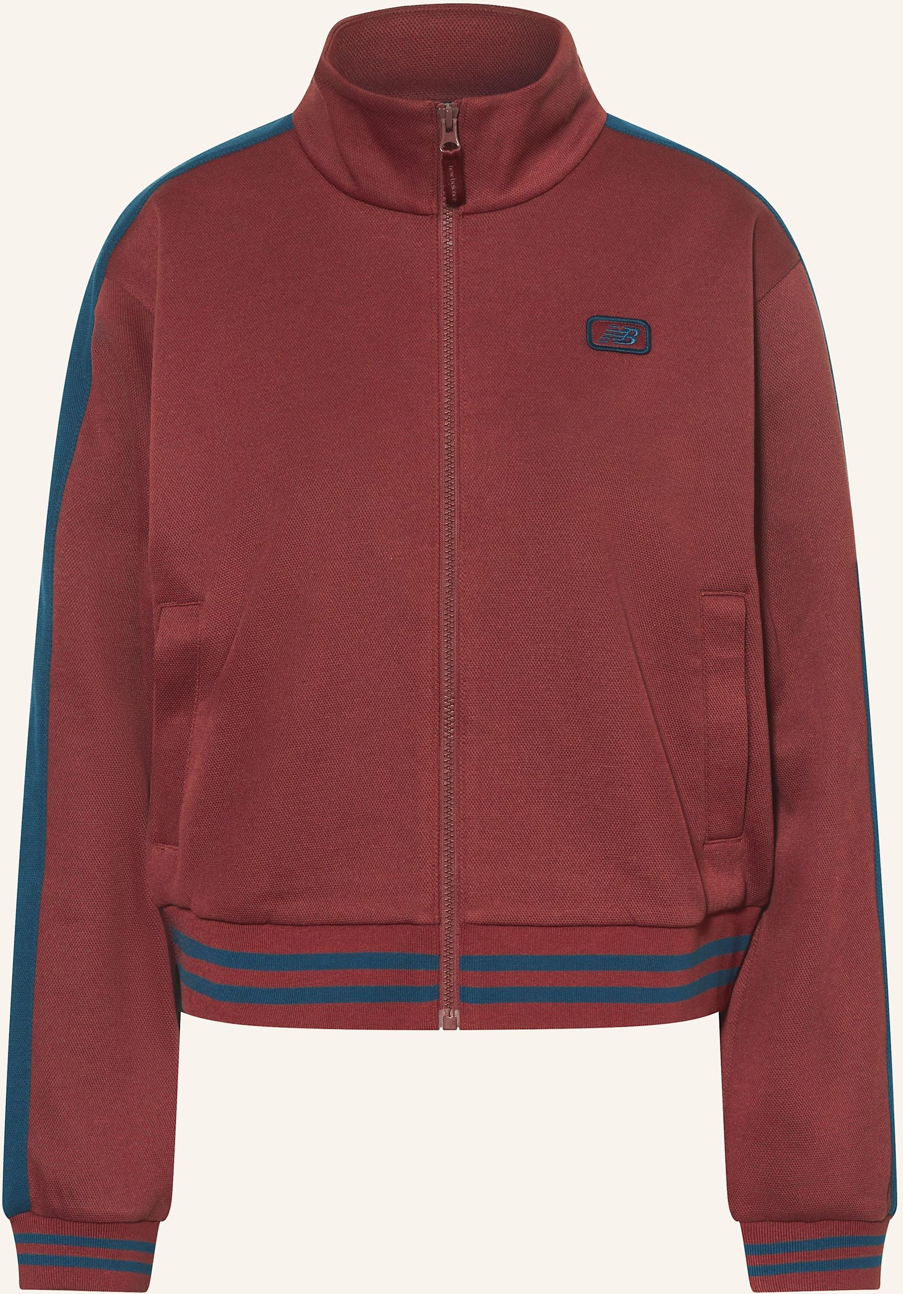 New Balance Piqué-Trainingsjacke Post Season rot