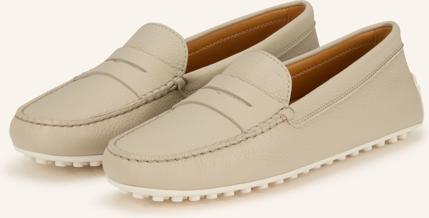 Tod's Penny-Loafer Gomma beige