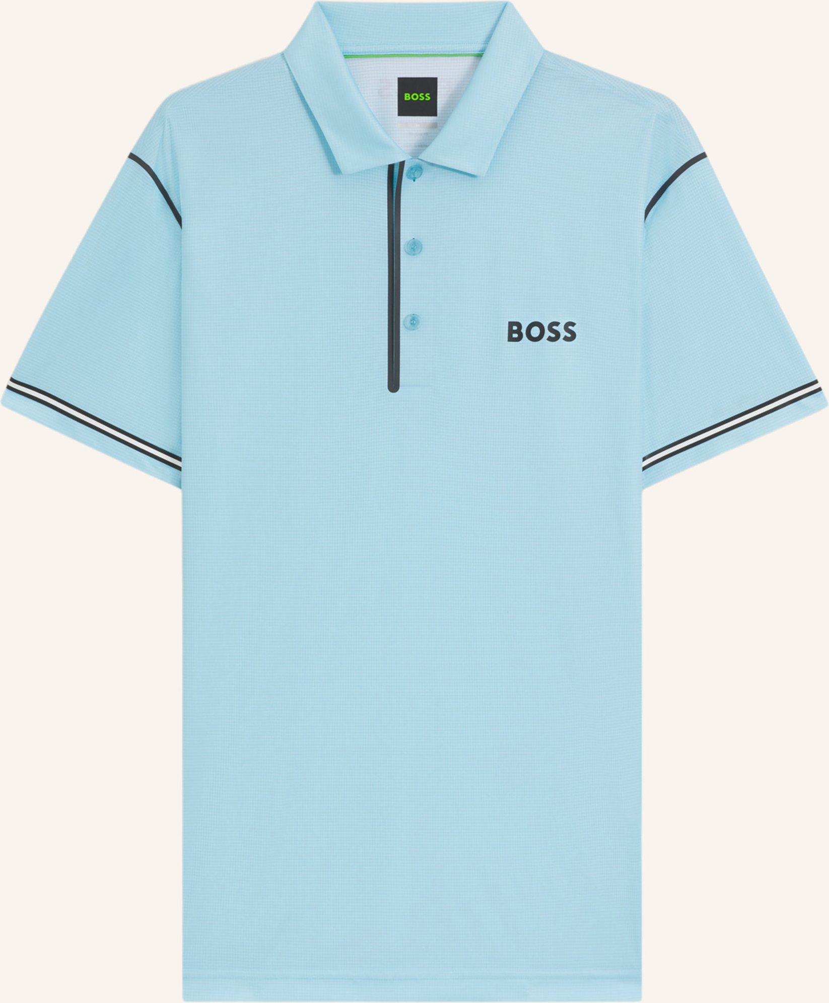 Thumbnail - Boss Poloshirt Paddytech Goc Regular Fit blau