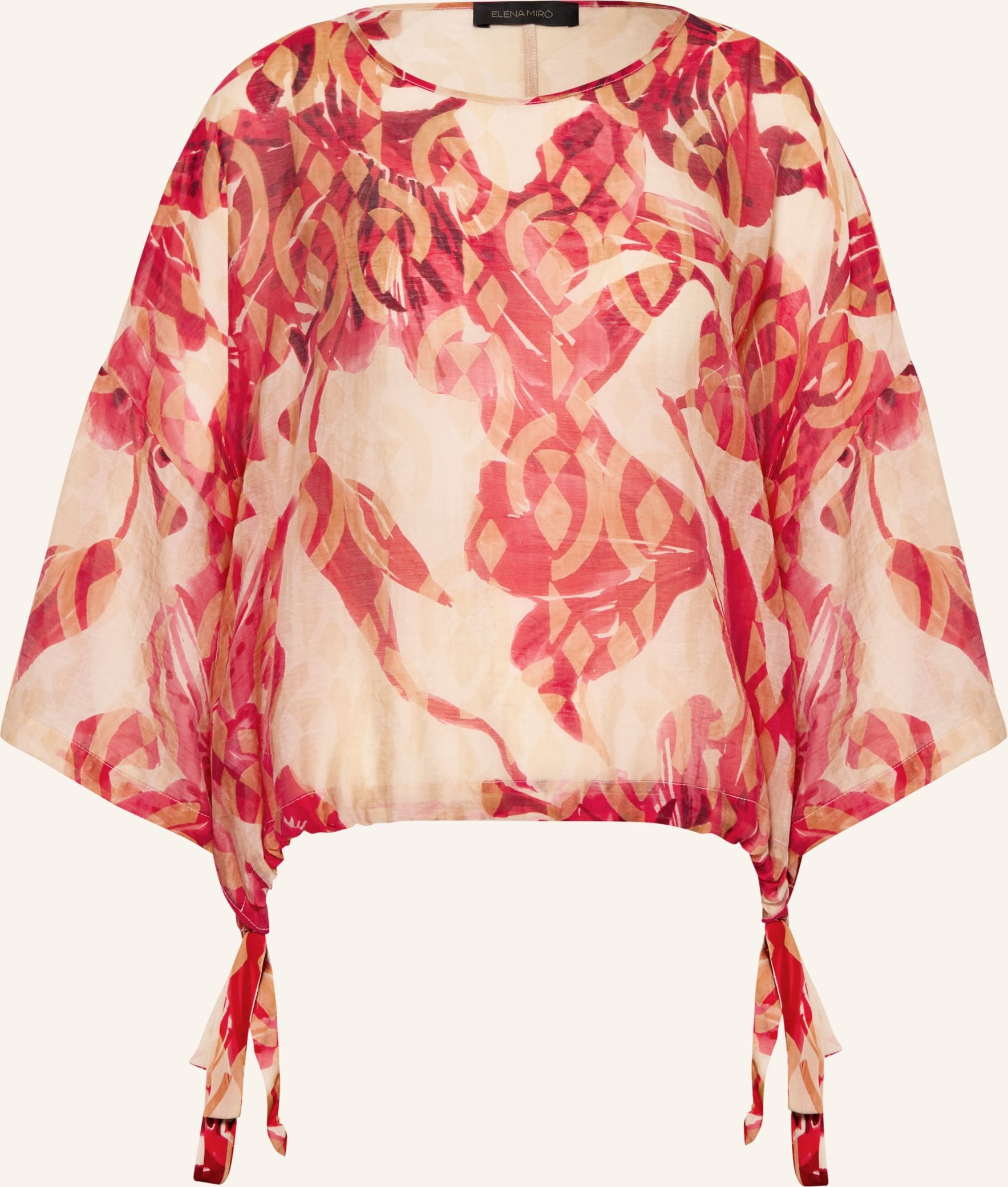 Elena Miro Blusenshirt Mit 3/4-Arm pink