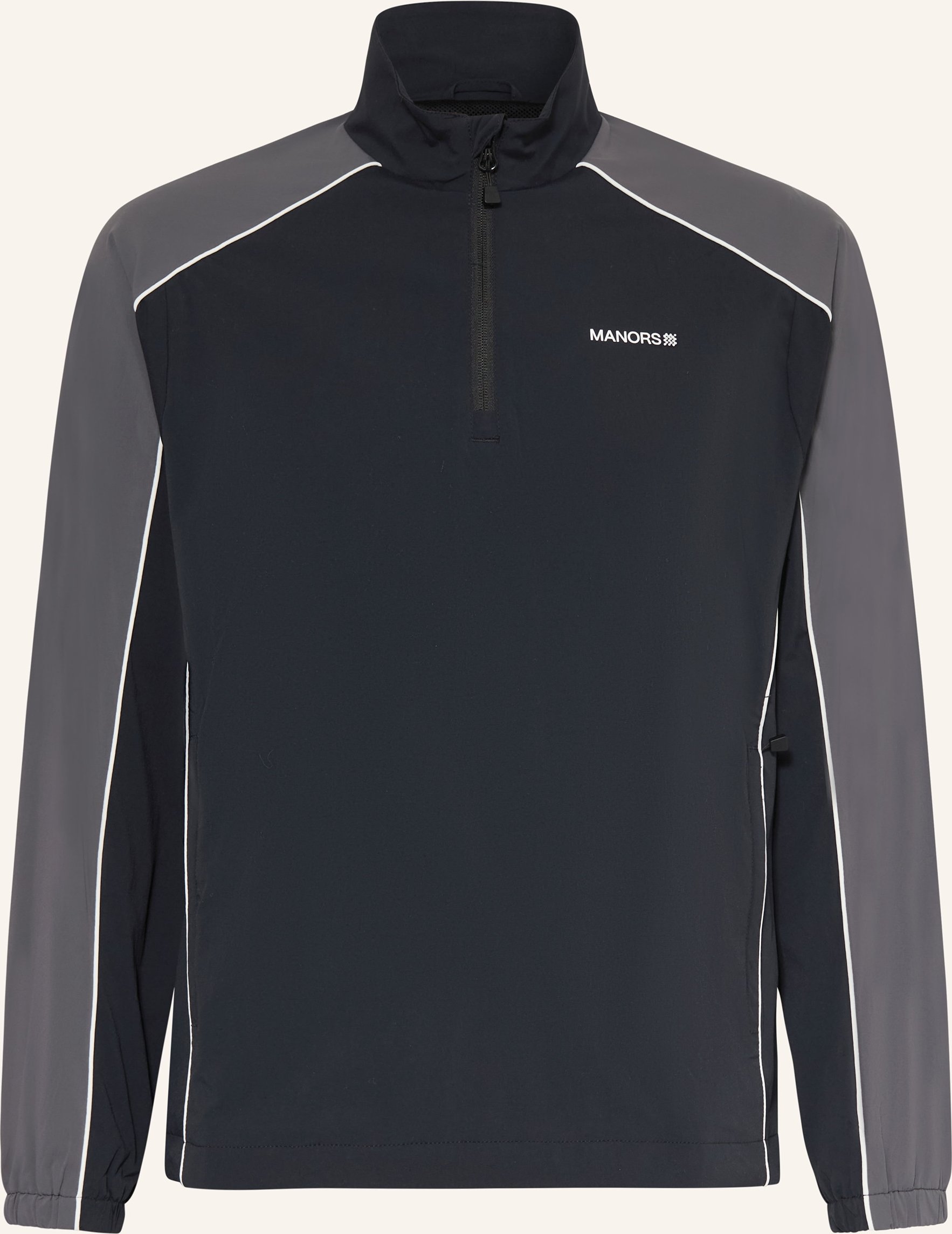 Manors Golfjacke Ranger schwarz