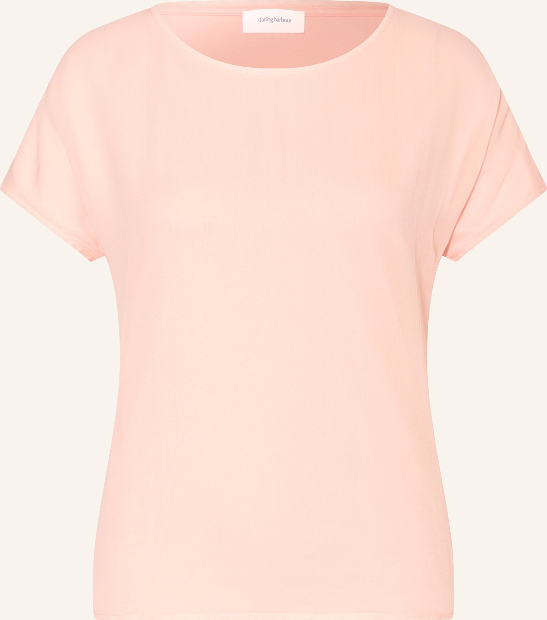 Darling Harbour Blusenshirt Im Materialmix rosa