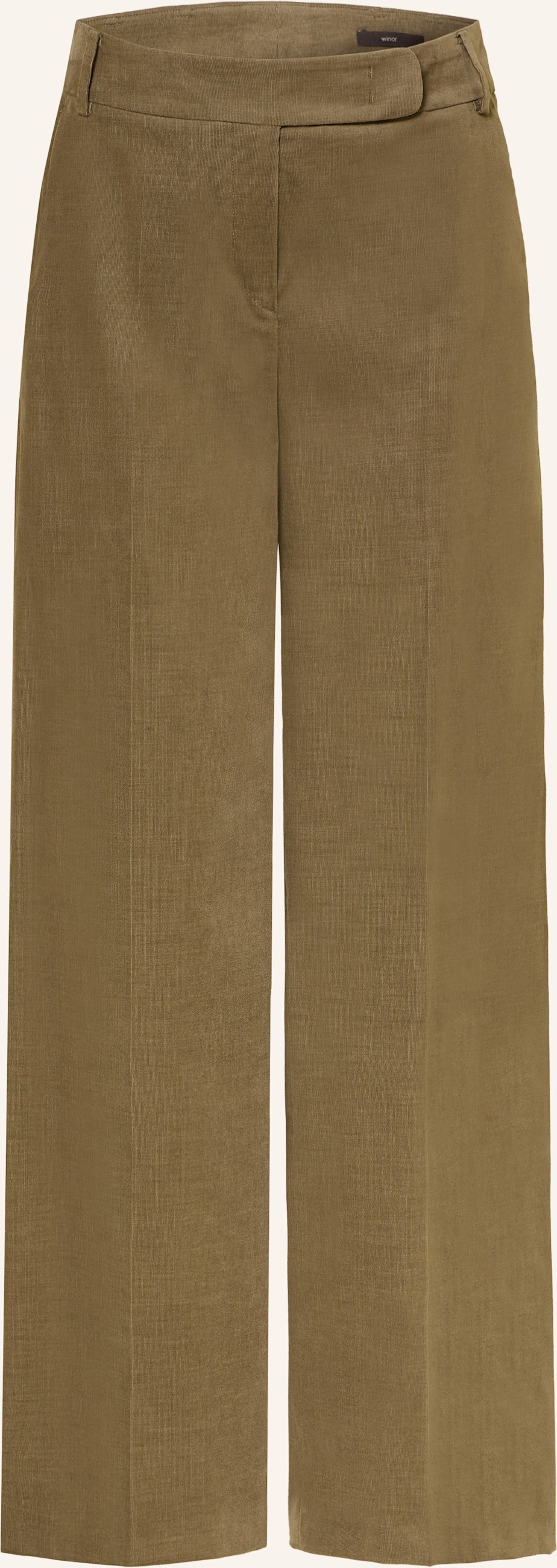 Thumbnail - Windsor. Marlenehose Aus Cord gruen