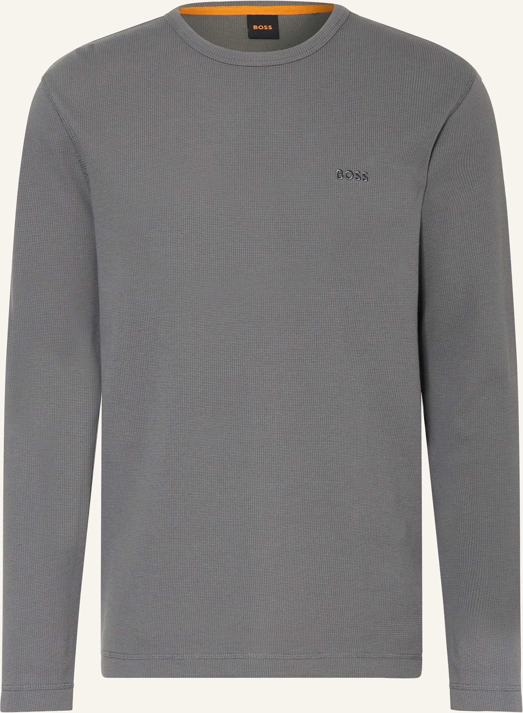 Boss Longsleeve Tempesto grau