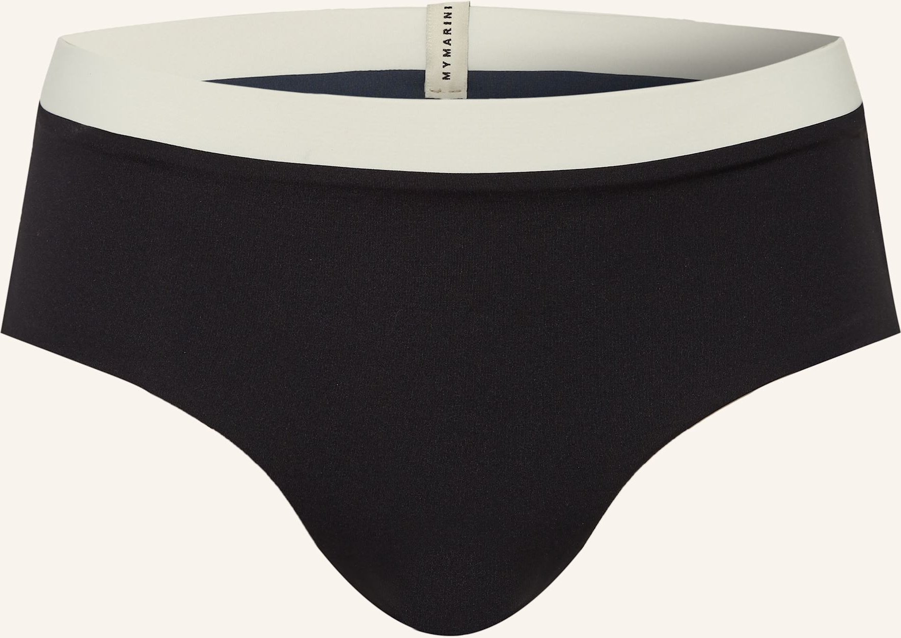 Mymarini Panty-Bikini-Hose Shorts Zum Wenden Mit Uv-Schutz 50+ grau