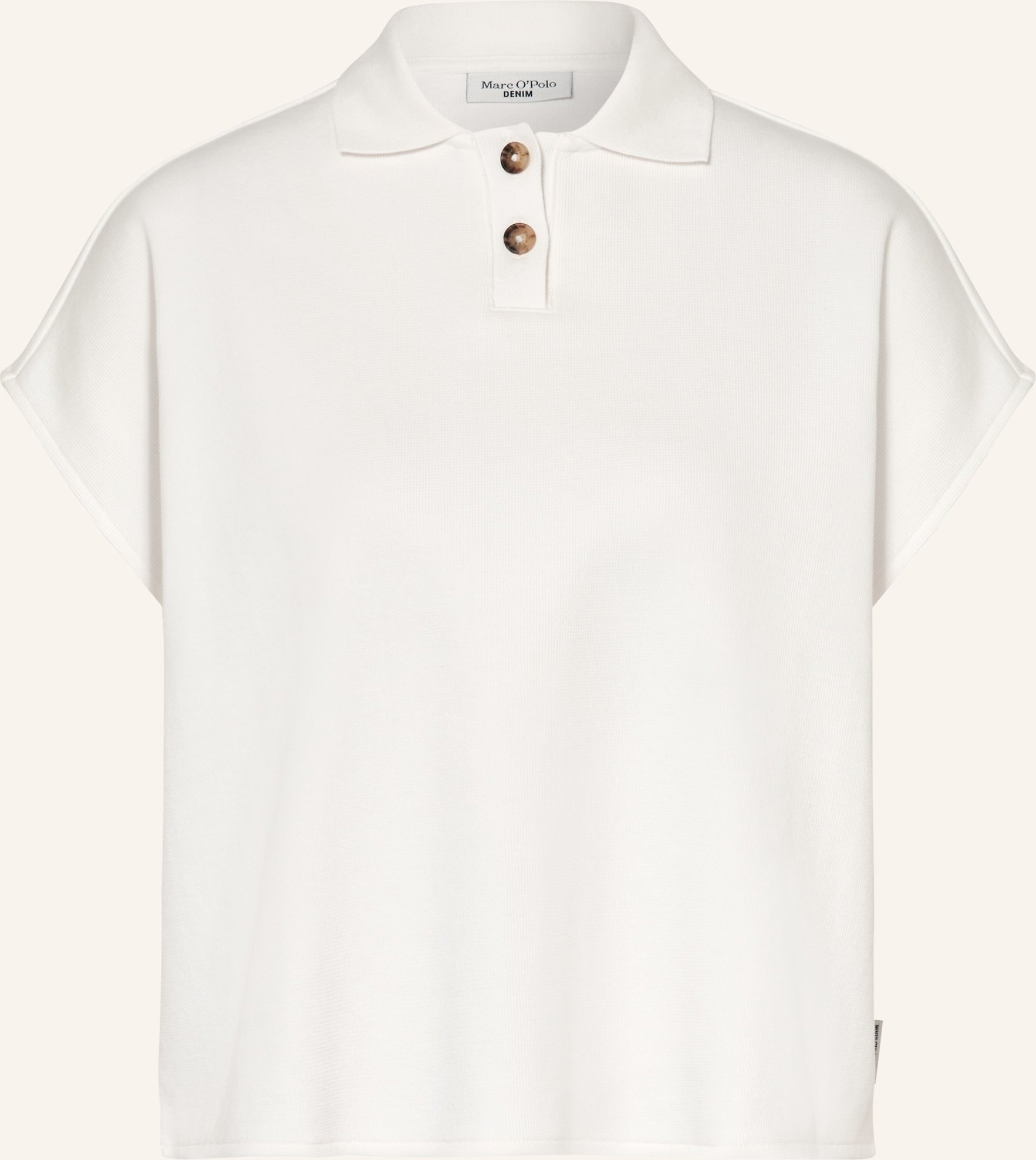 Thumbnail - Marc O'polo Denim Piqué-Poloshirt beige