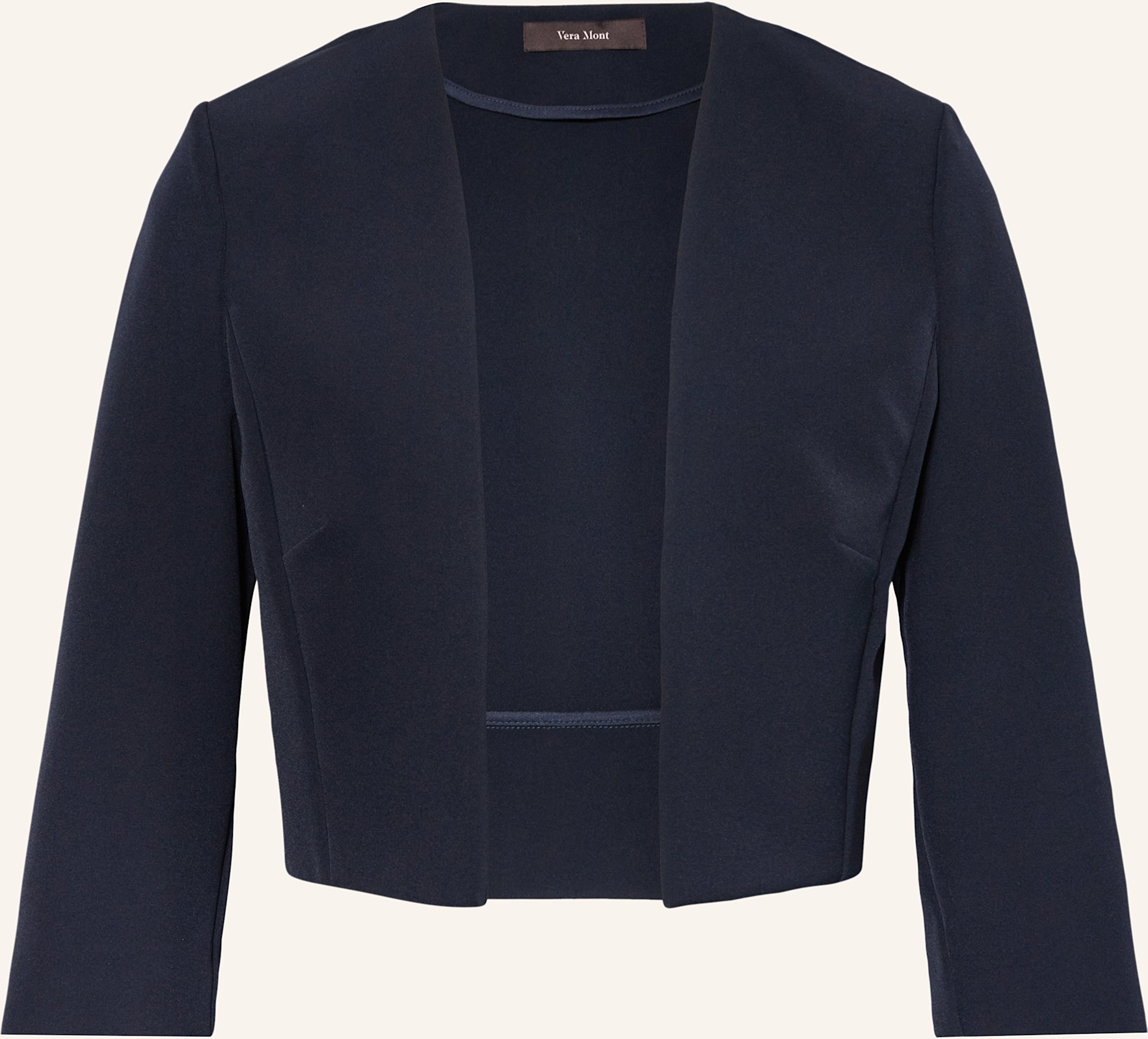 Vera Mont Bolero Mit 3/4-Arm blau