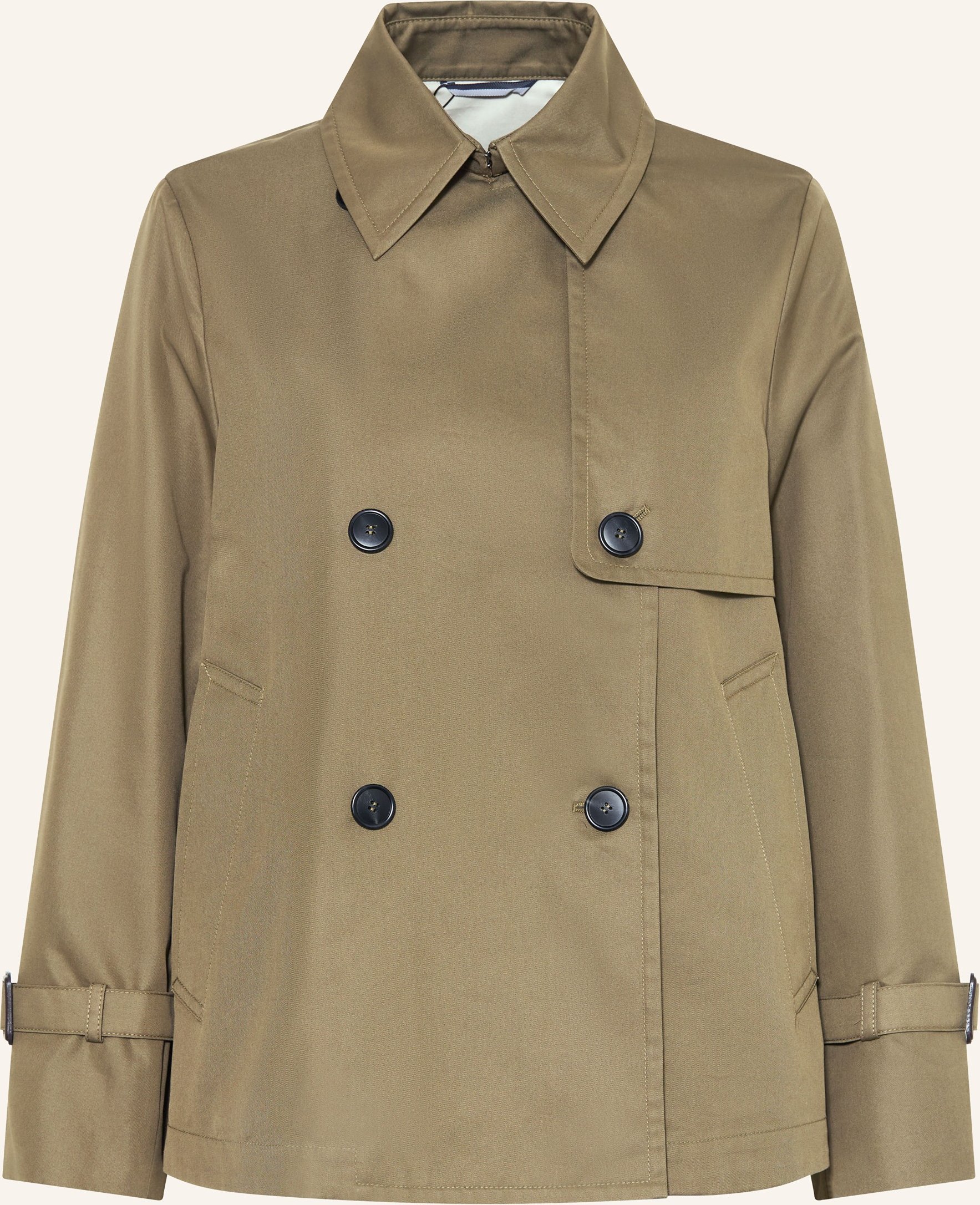 Weekend Max Mara Trench-Jacke Biglia gruen