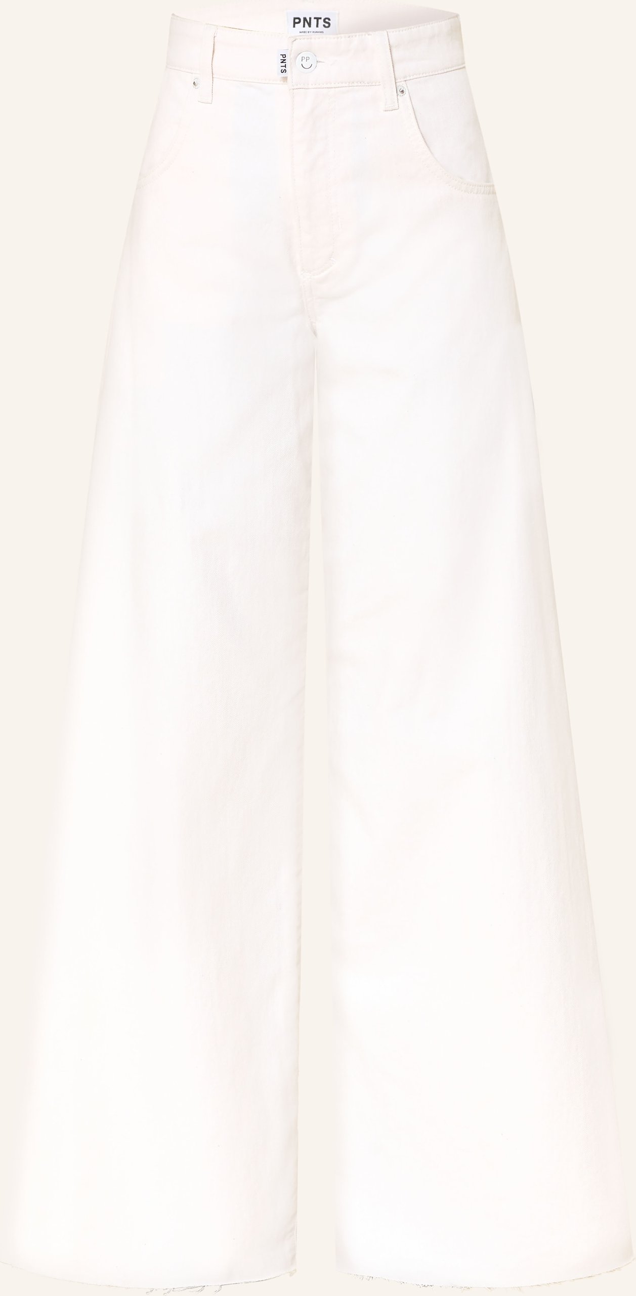 Pnts Wide Leg Jeans The Hip Hop weiss