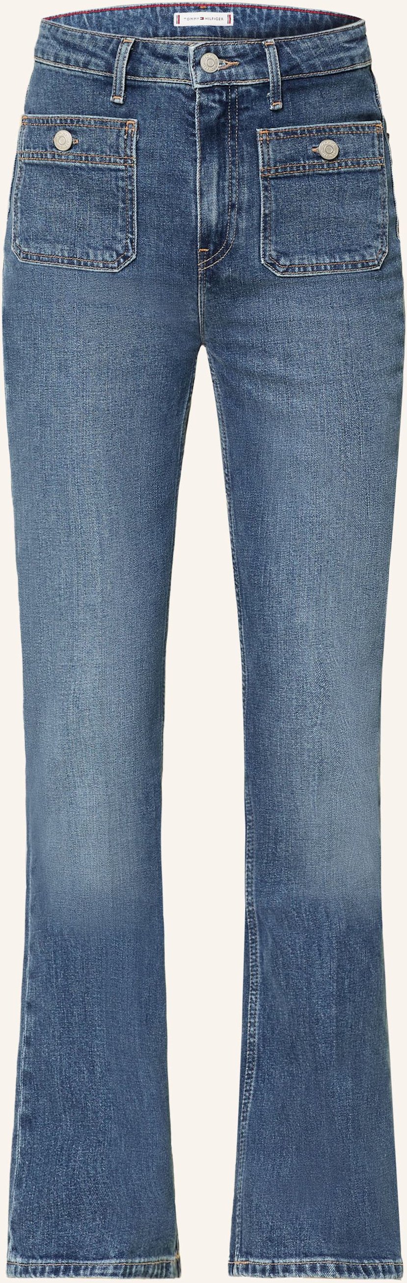 Tommy Hilfiger Bootcut Jeans blau