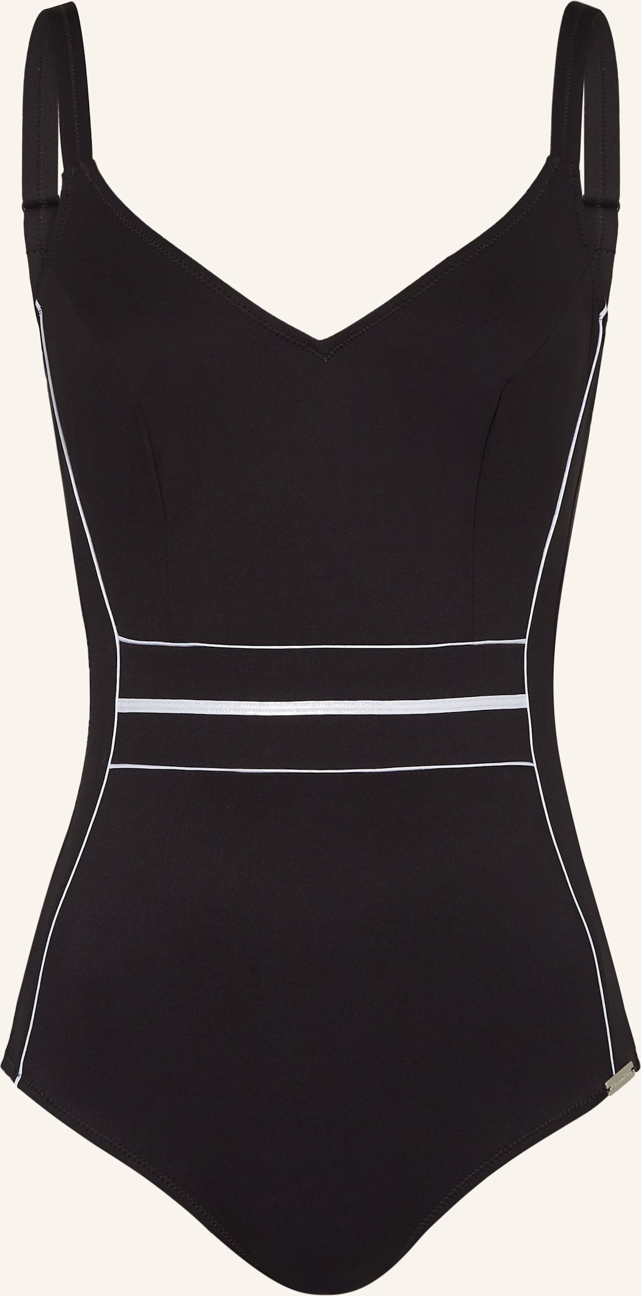 Charmline Bügel-Badeanzug Body Power Mit Shaping-Effekt schwarz