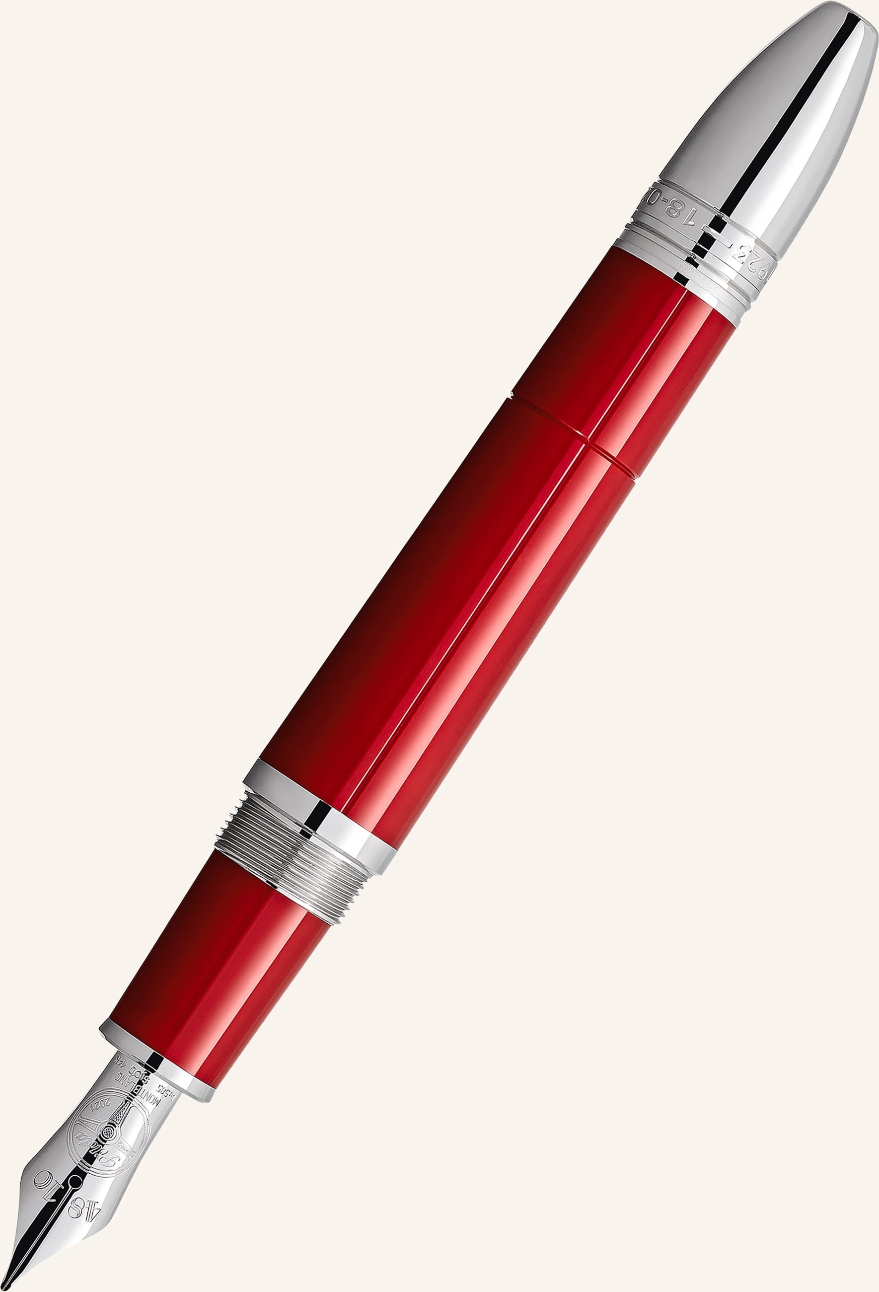 Montblanc Kolbenfüllfederhalter Great Characters Enzo Ferrari rot